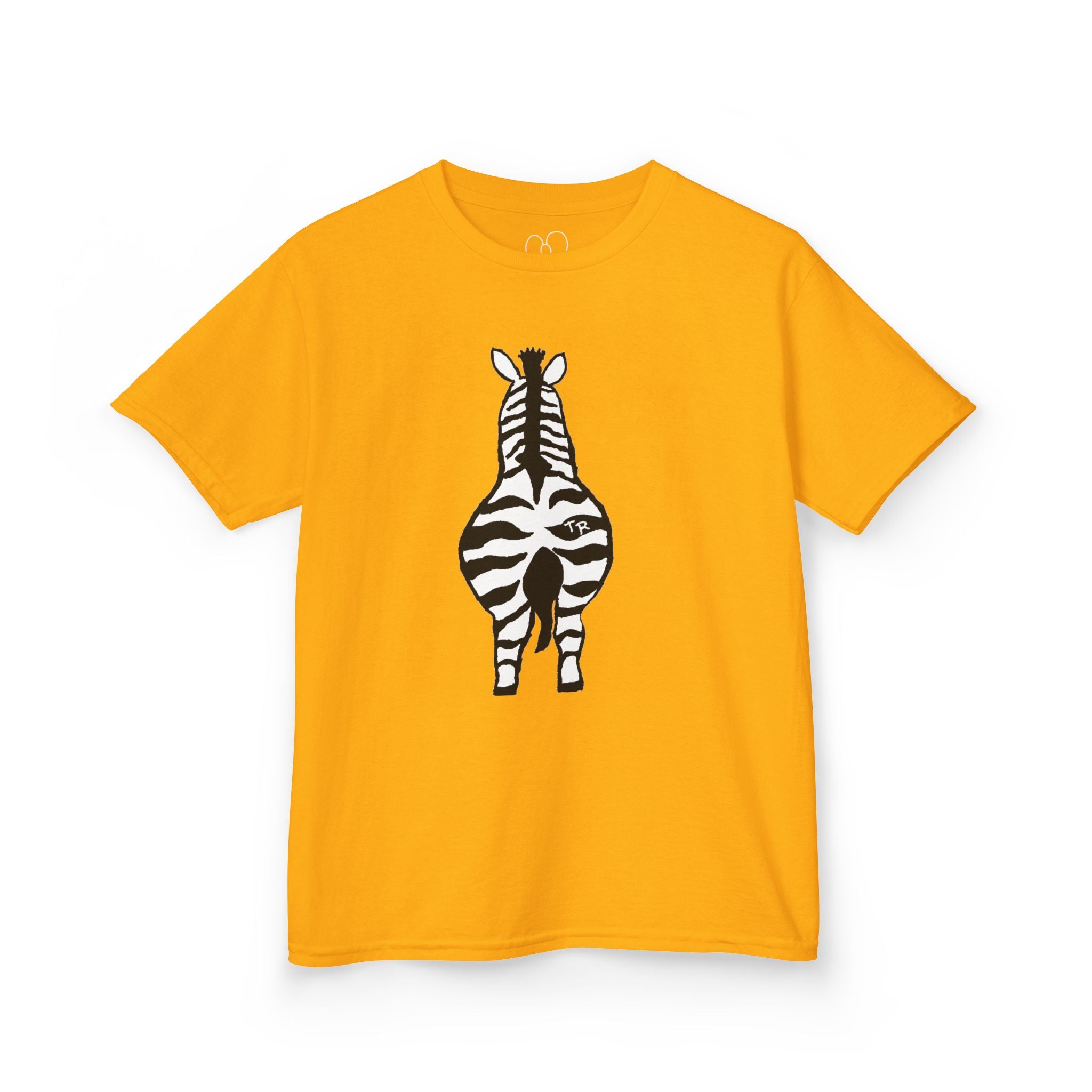 Talleyrand Bands Youth T-shirt with Zebra print front.