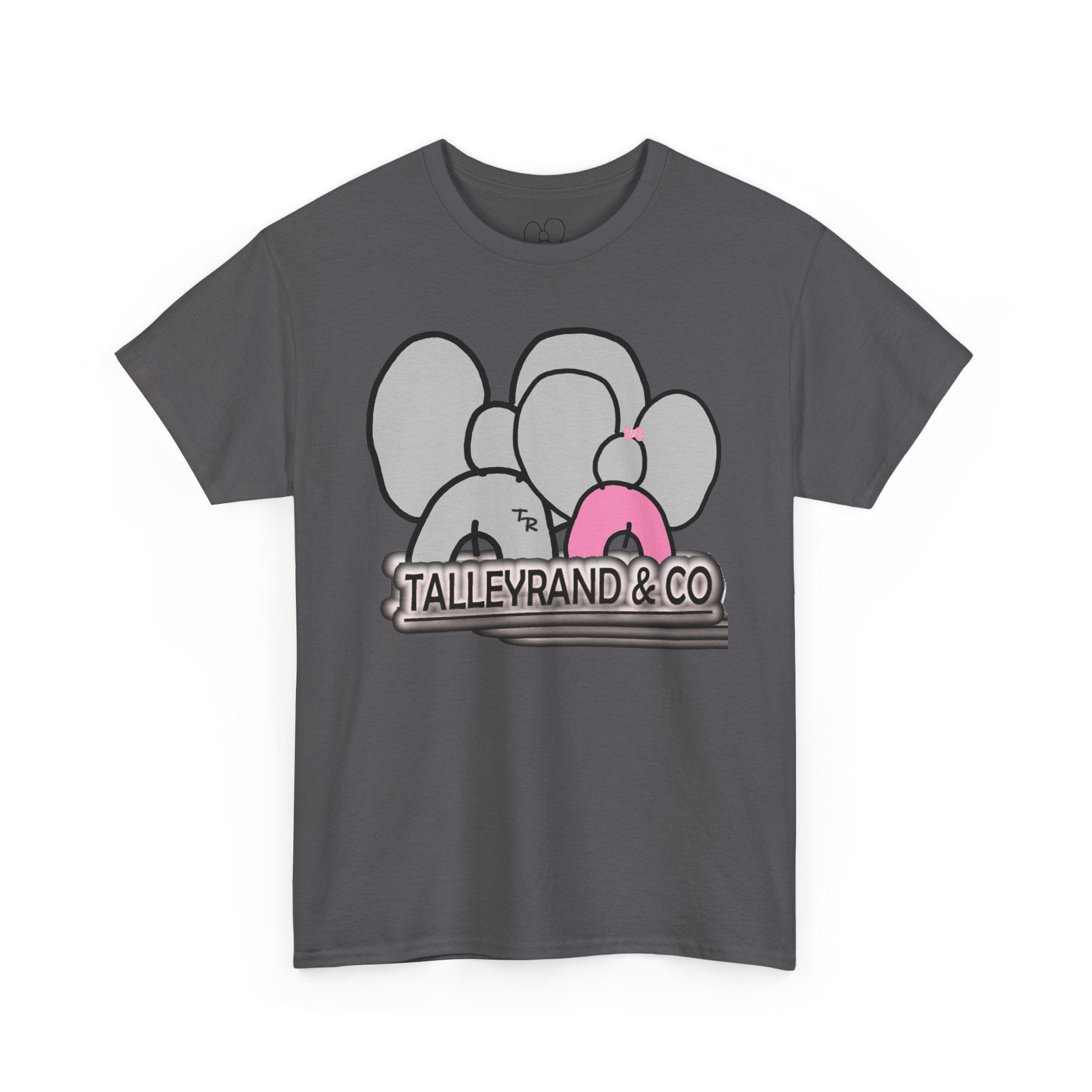 Elephant Crew Graphic Tee — TalleyRand & Co. Cute Pink Accent