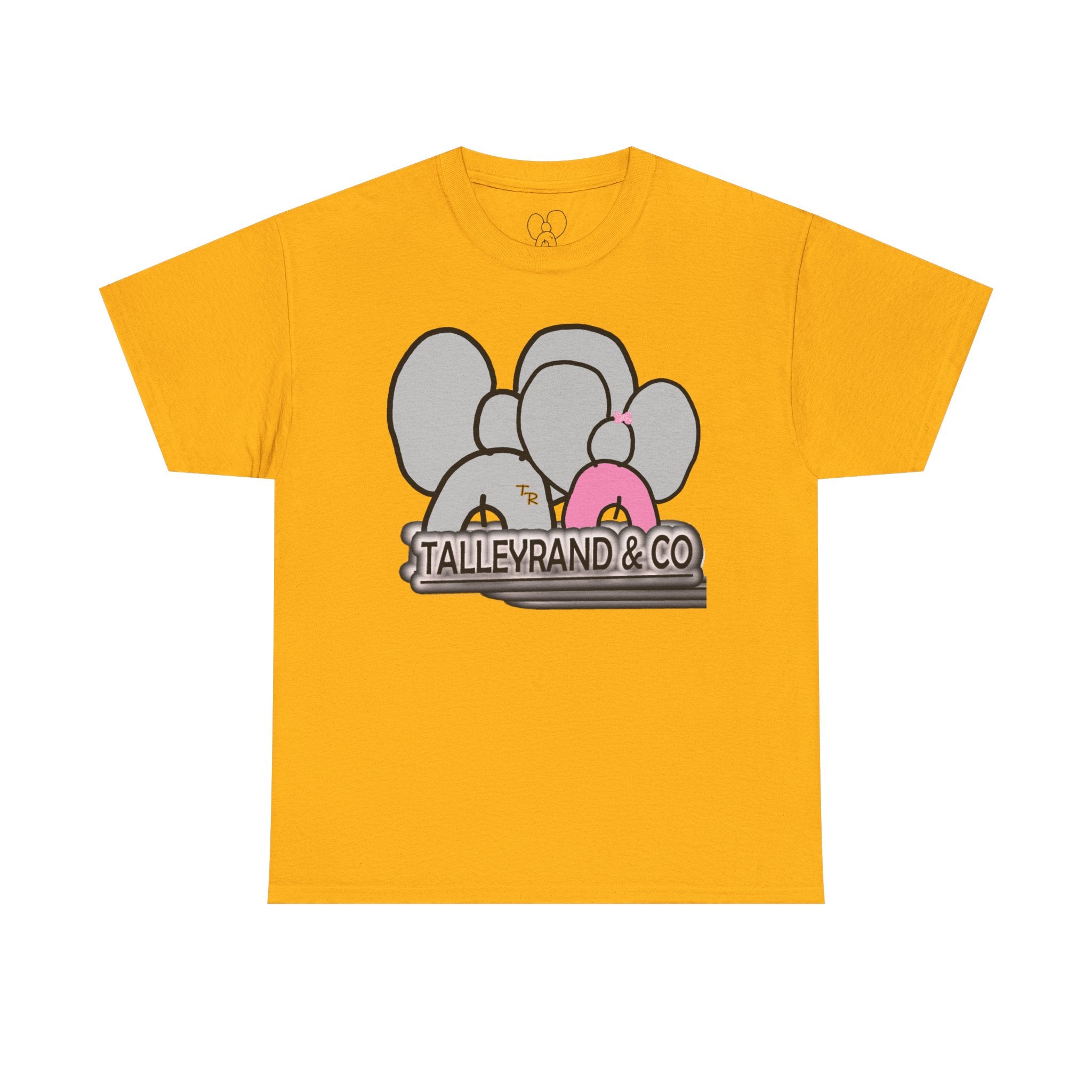 Elephant Crew Graphic Tee — TalleyRand & Co. Cute Pink Accent