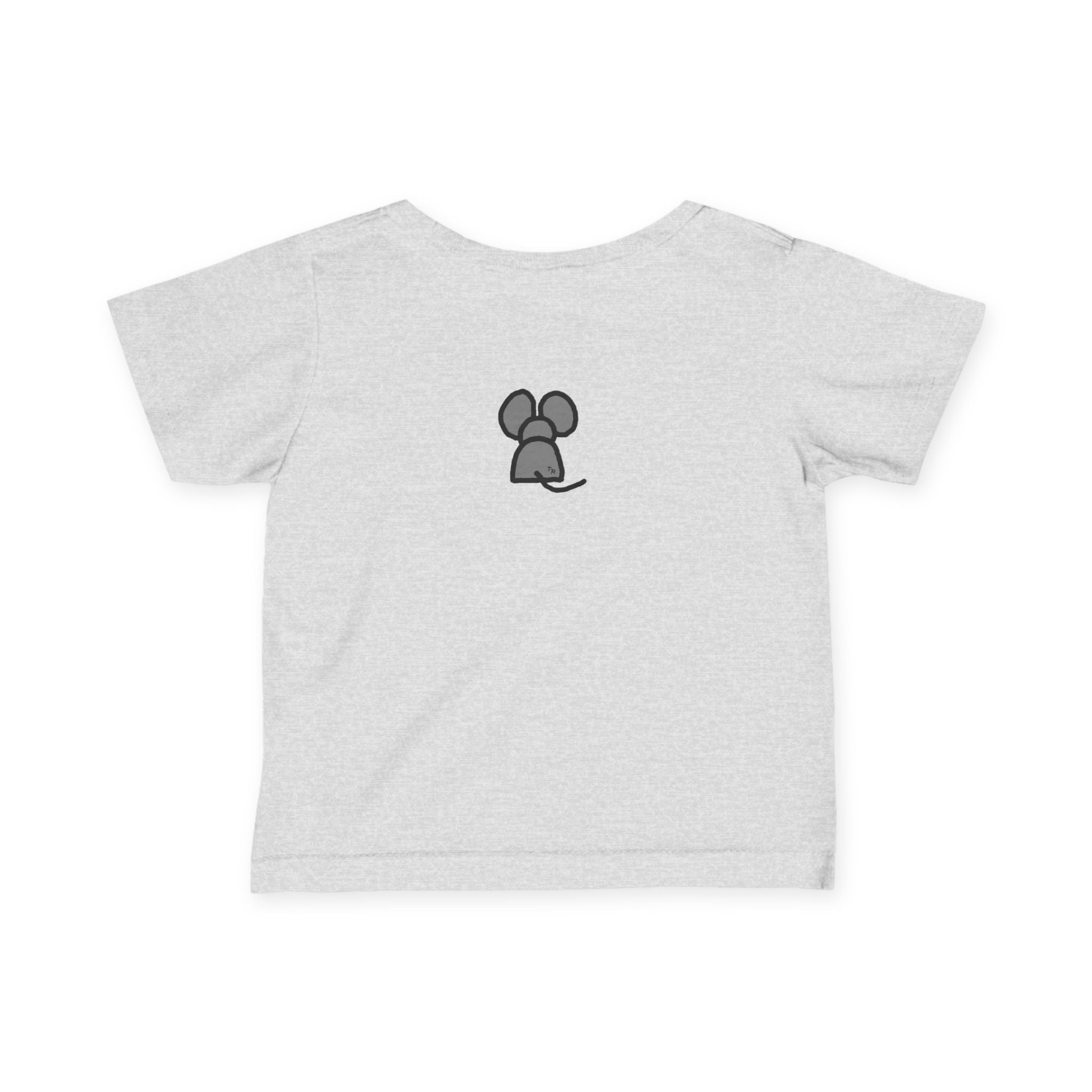 Infant Fine Jersey Tee Talleyrand Band Front and Mouse back