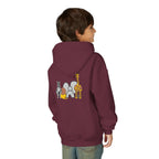 Youth Hoodie -TalleyRand Band Front/Animals Back