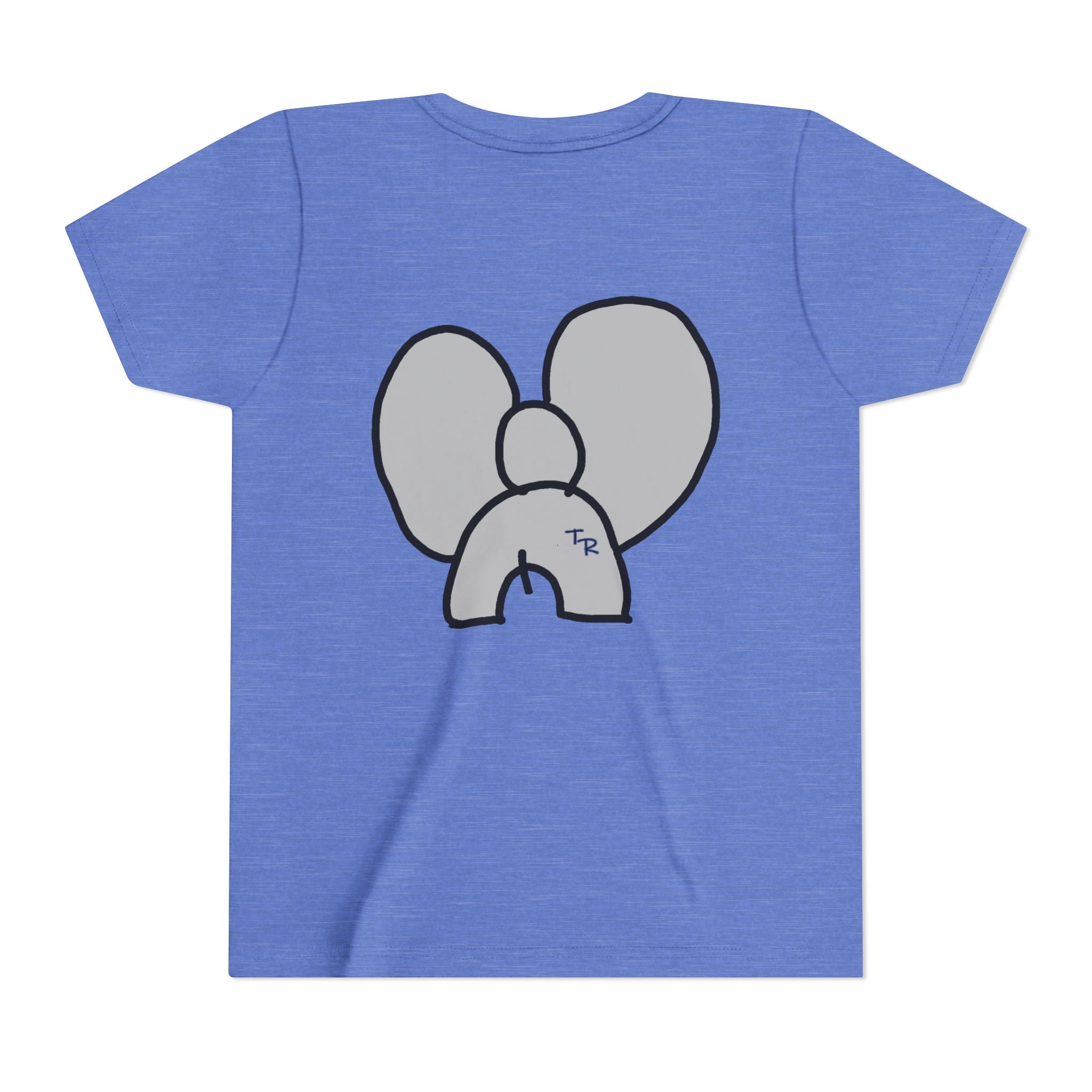 Youth Tee - Animals Front - Elephant