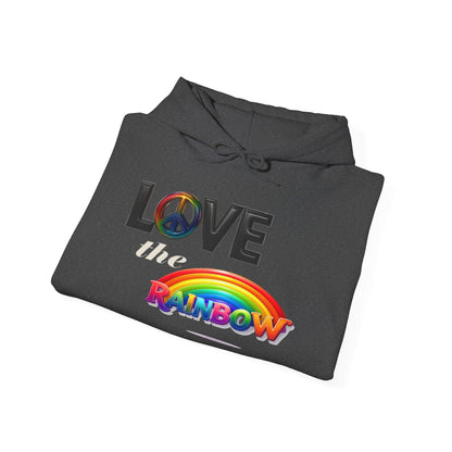 Rainbow Love Peace Hoodie