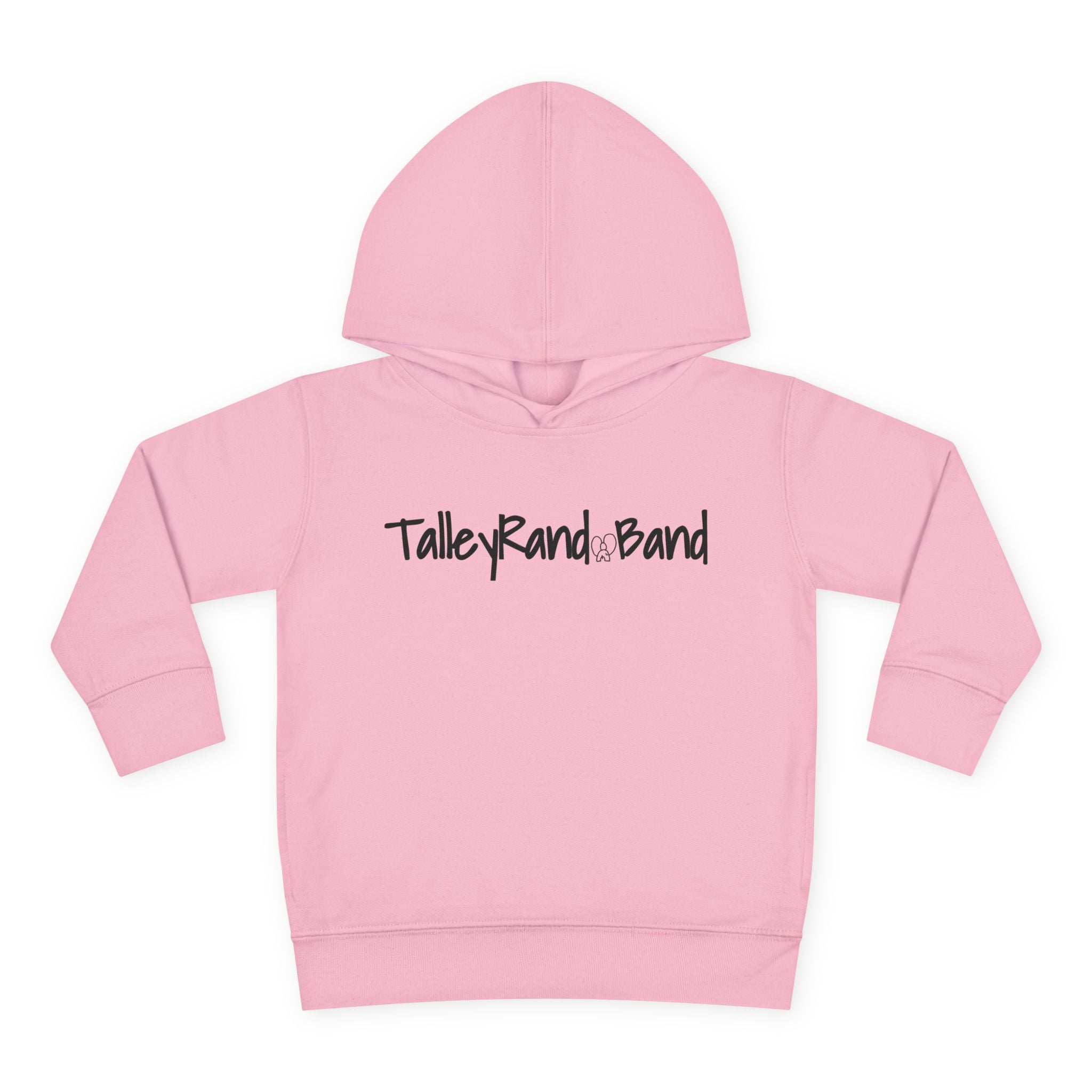 Kids Fleece Hoodie - TalleyRand Band Print Front - Stick Together Fam Back