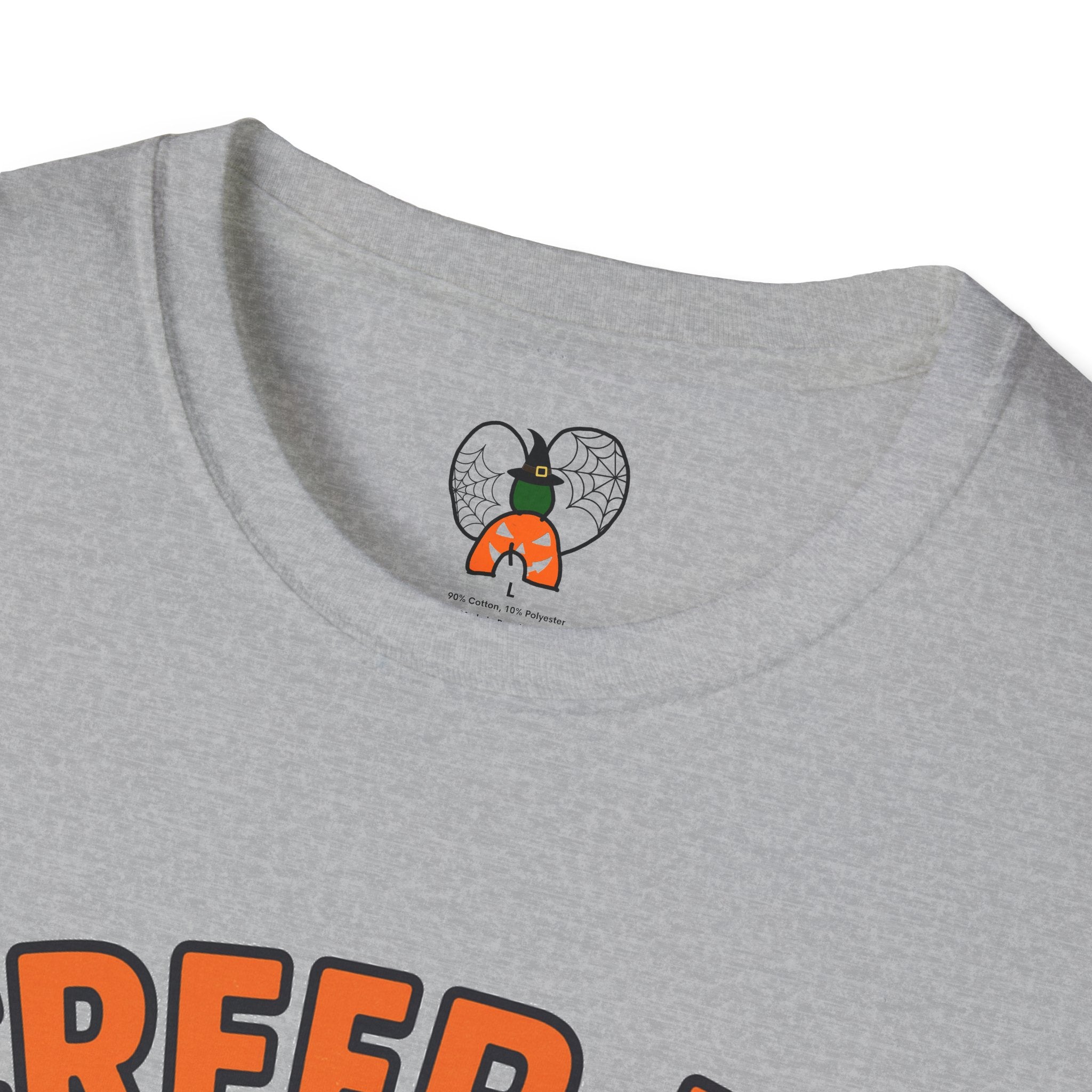 Creep It Real Ghost T-Shirt, Funny Ghost Tee, Unisex Halloween Shirt, Casual Everyday Wear, Gift for Halloween Lovers