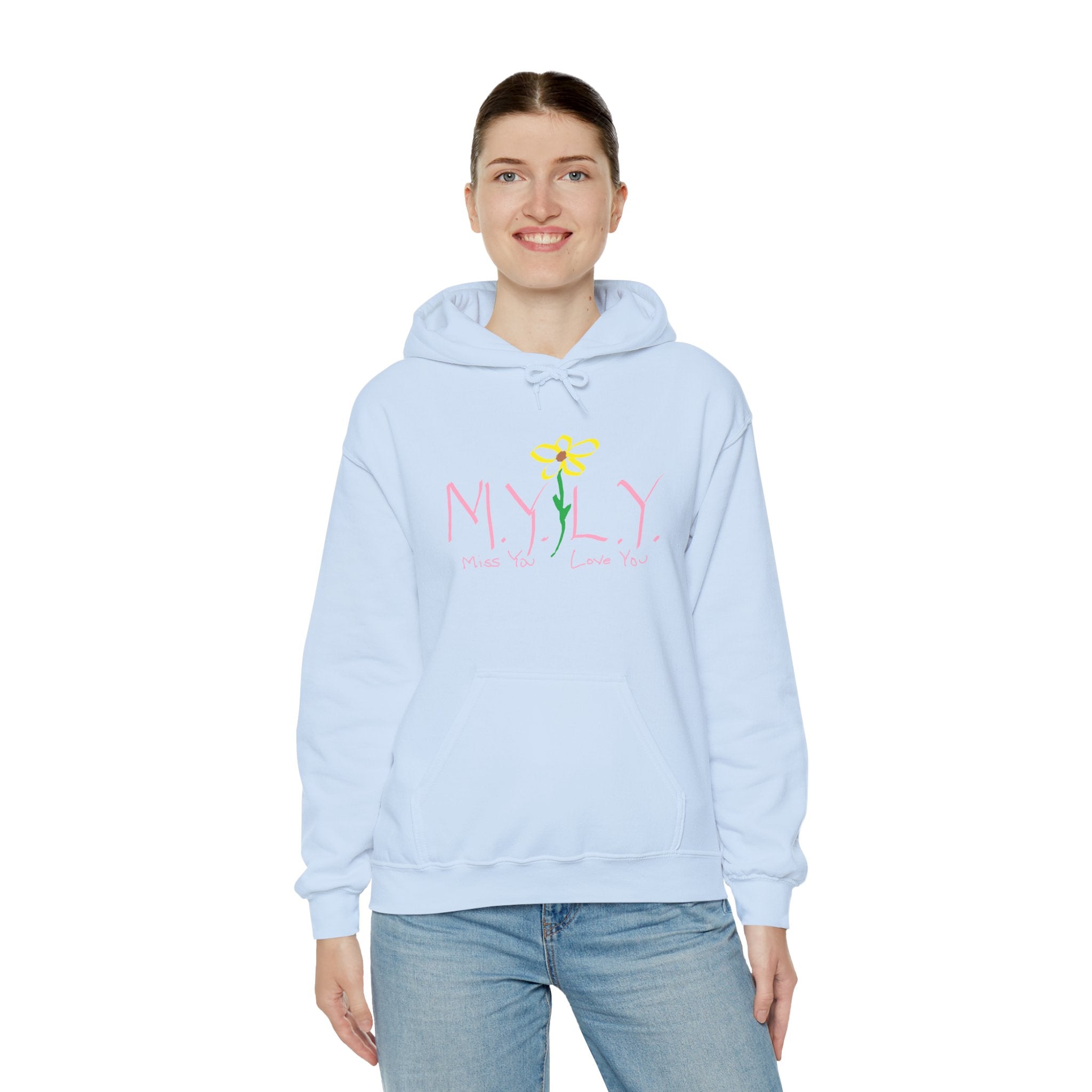 M.Y.L.Y. (Miss You Love You) Comfy Hoodie