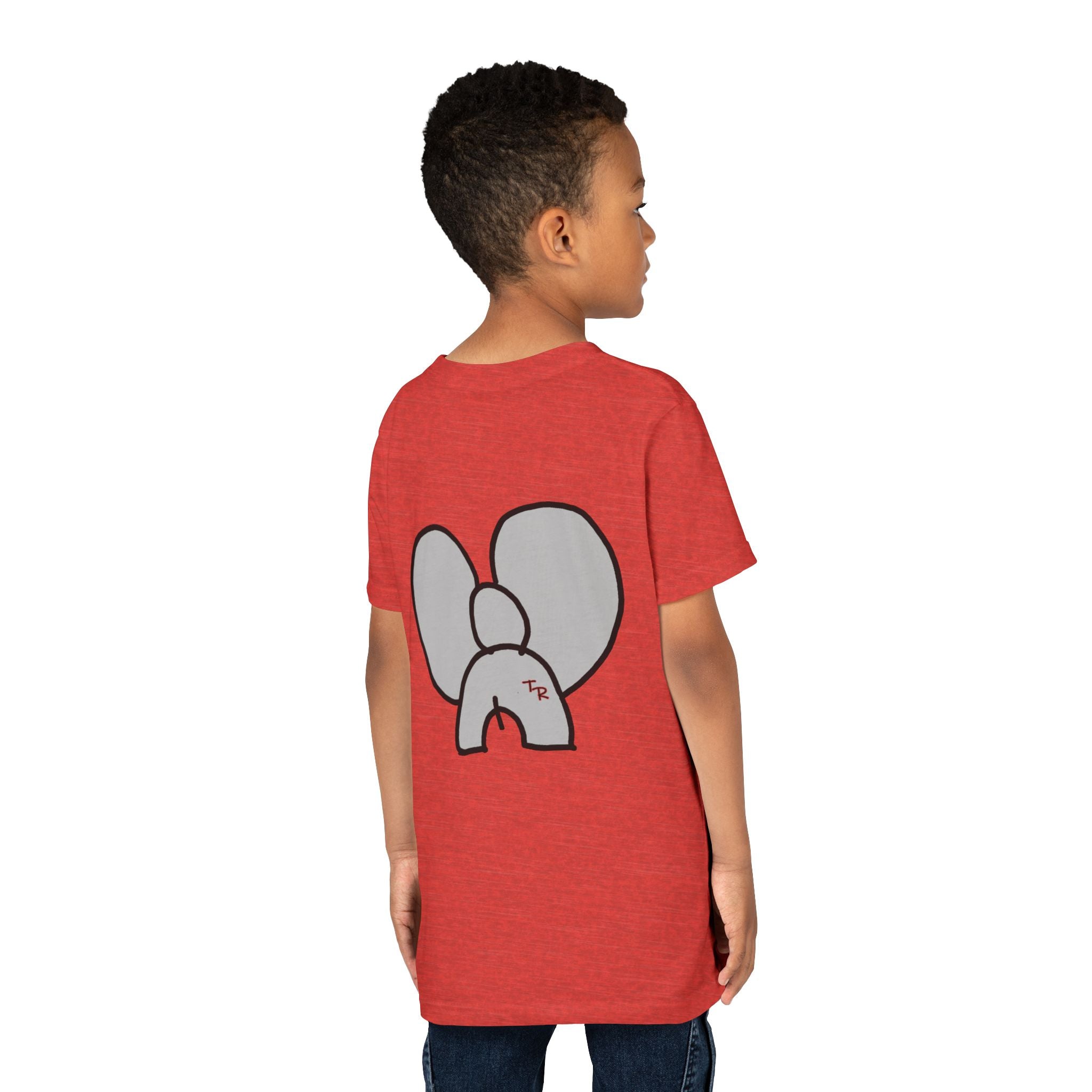 Youth Tee - Animals Front - Elephant
