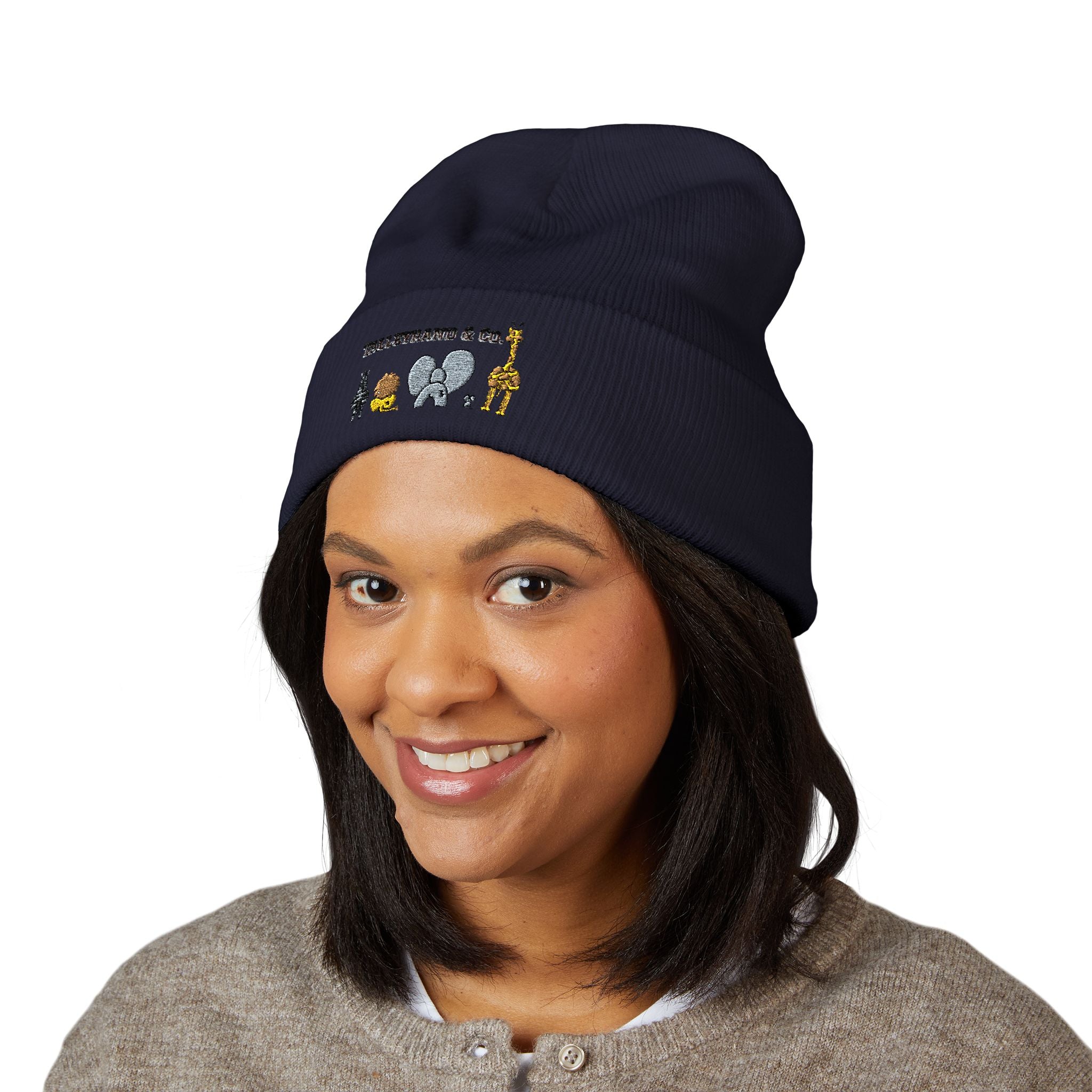 Embroidered Beanie - Talleyrand Animals