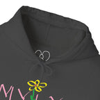 Warm Floral Love Sweatshirt | Cozy Unisex Hoodie for Casual Everyday Wear, Gifts, Mother's Day, Birthdays, Friendship