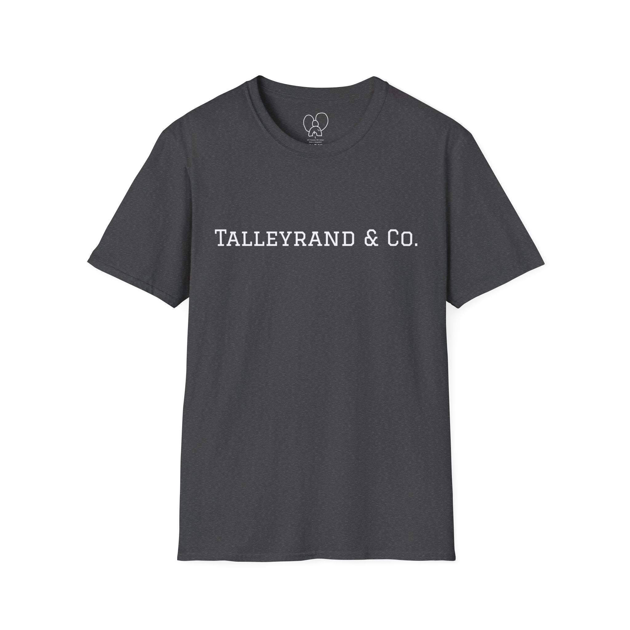 Classic Unisex Softstyle T-Shirt with Talleyrand & Co. Design, Casual Wear, Gift Idea, Everyday Basics, Trendy Fashion, Unisex Tee