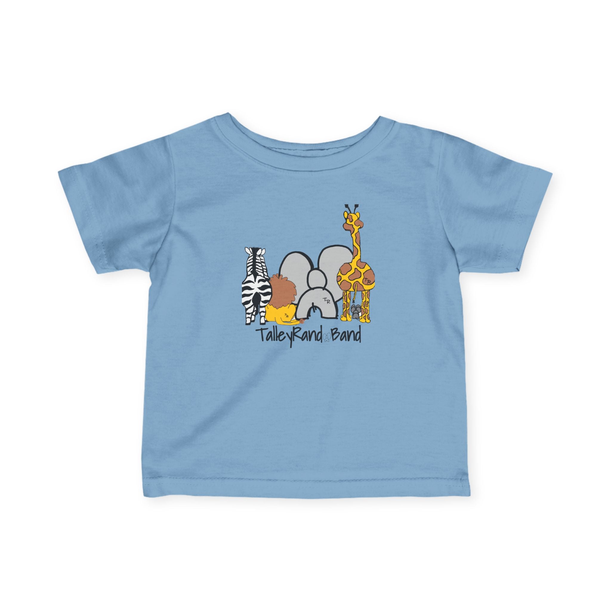 Baby/Infant Tee - Talleyrand Band Front - Elephant Back