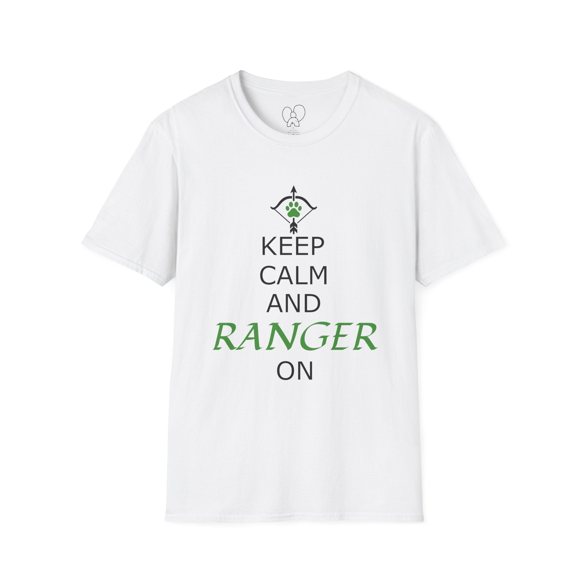 Relaxed Ranger Graphic T-Shirt with Inspiring Quote, Adventure Tee, Nature Lover Shirt, Gift for Outdoorsy Friends, Camping Apparel
