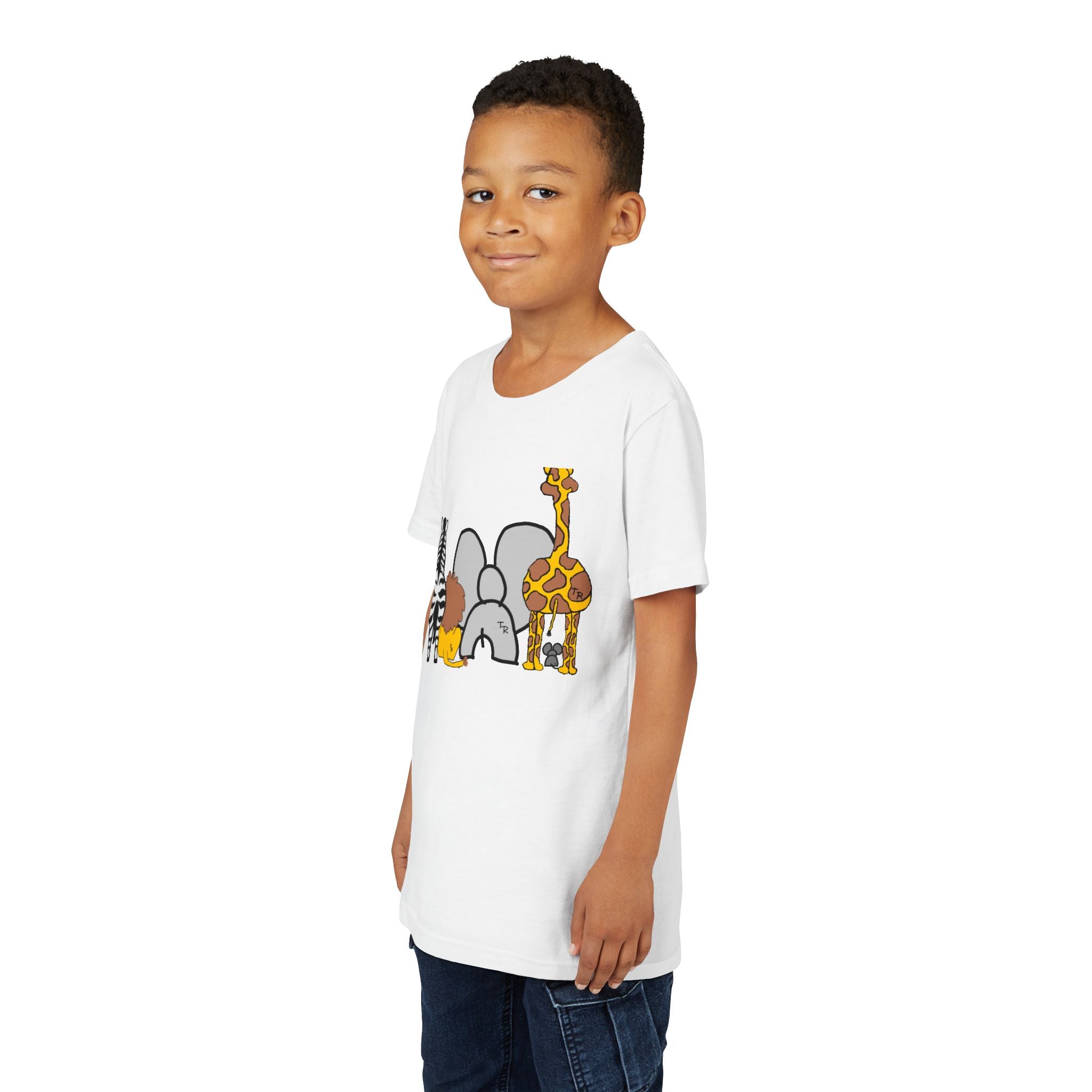 Youth Tee - Animals front only