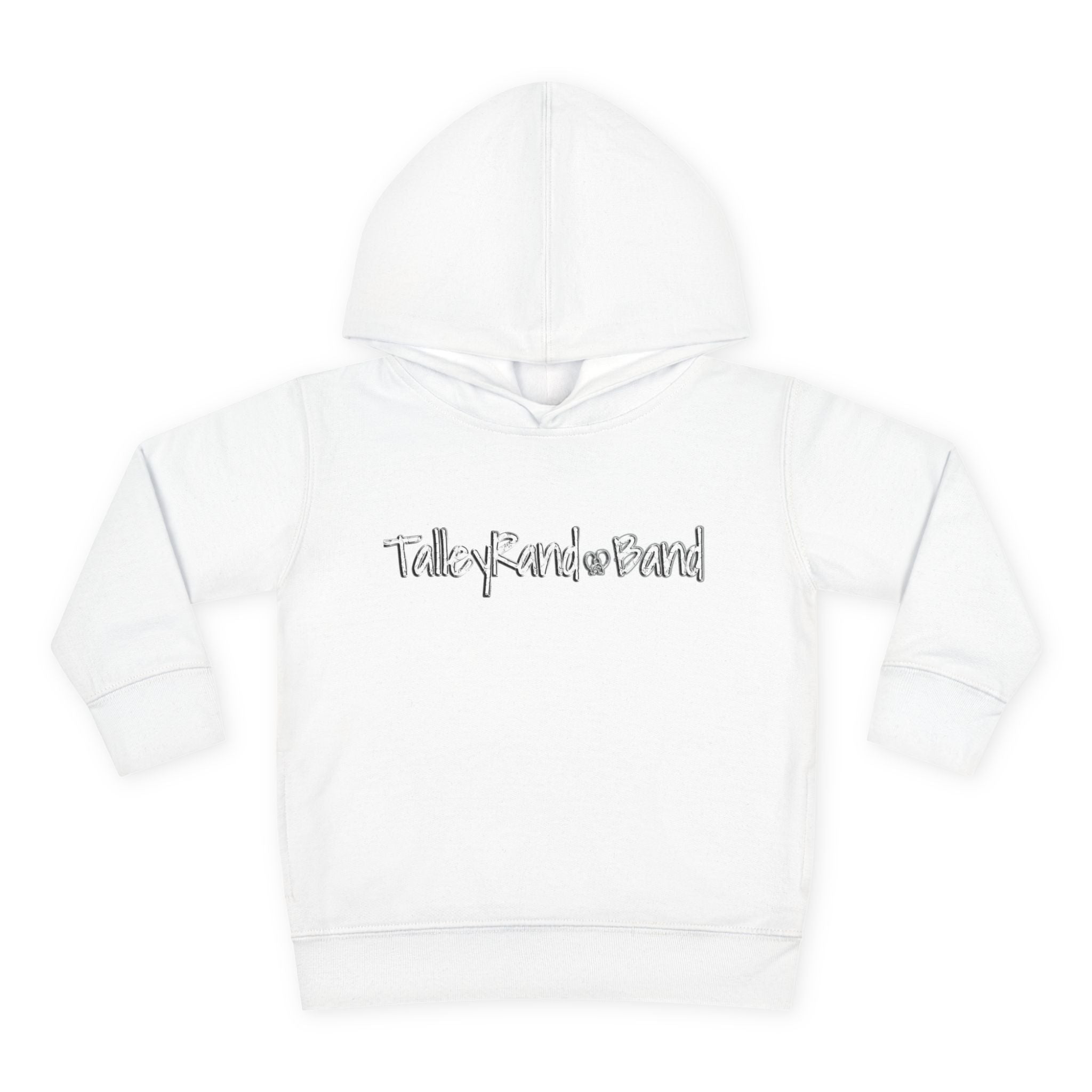 Kids Fleece Hoodie - TalleyRand Band Print Front - Stick Together Fam Back