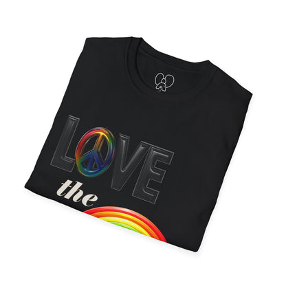 Rainbow Love Unisex T-Shirt