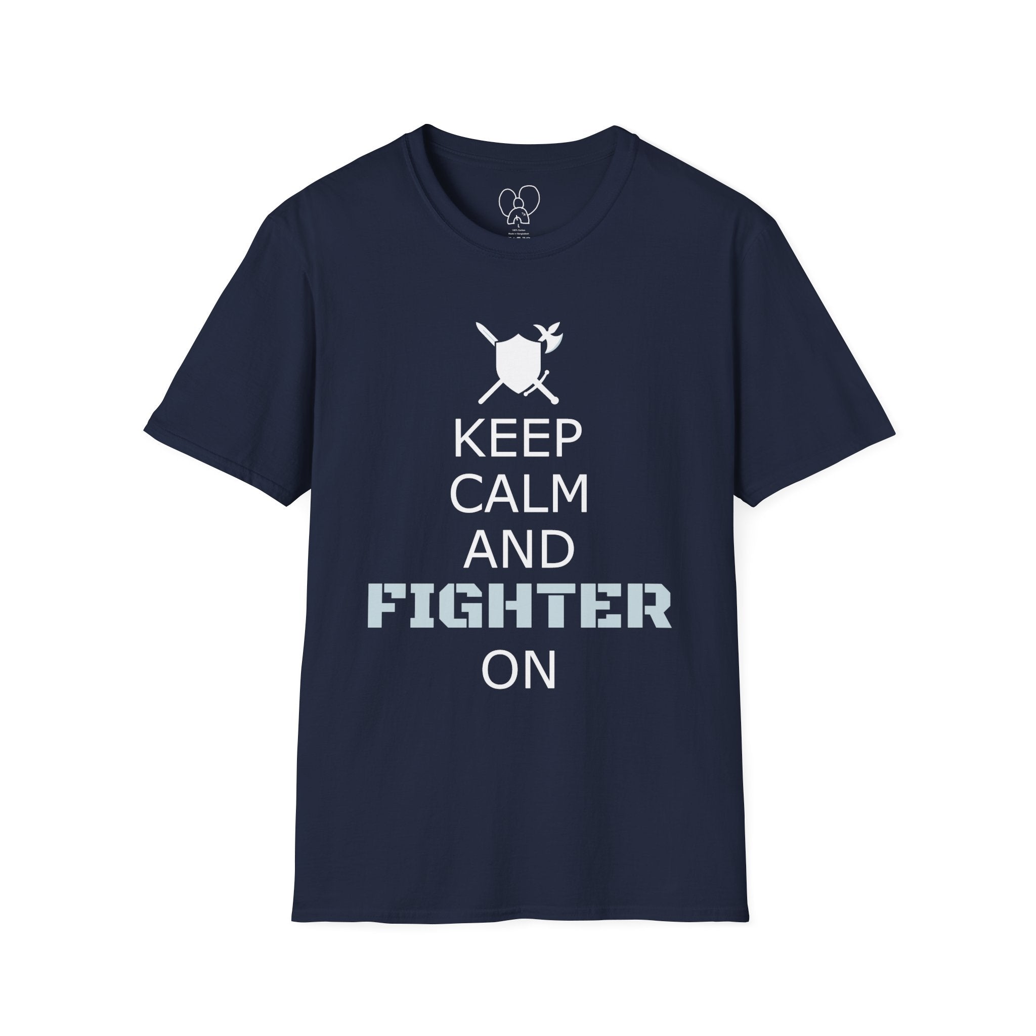 Keep Calm Fighter Unisex T-Shirt
