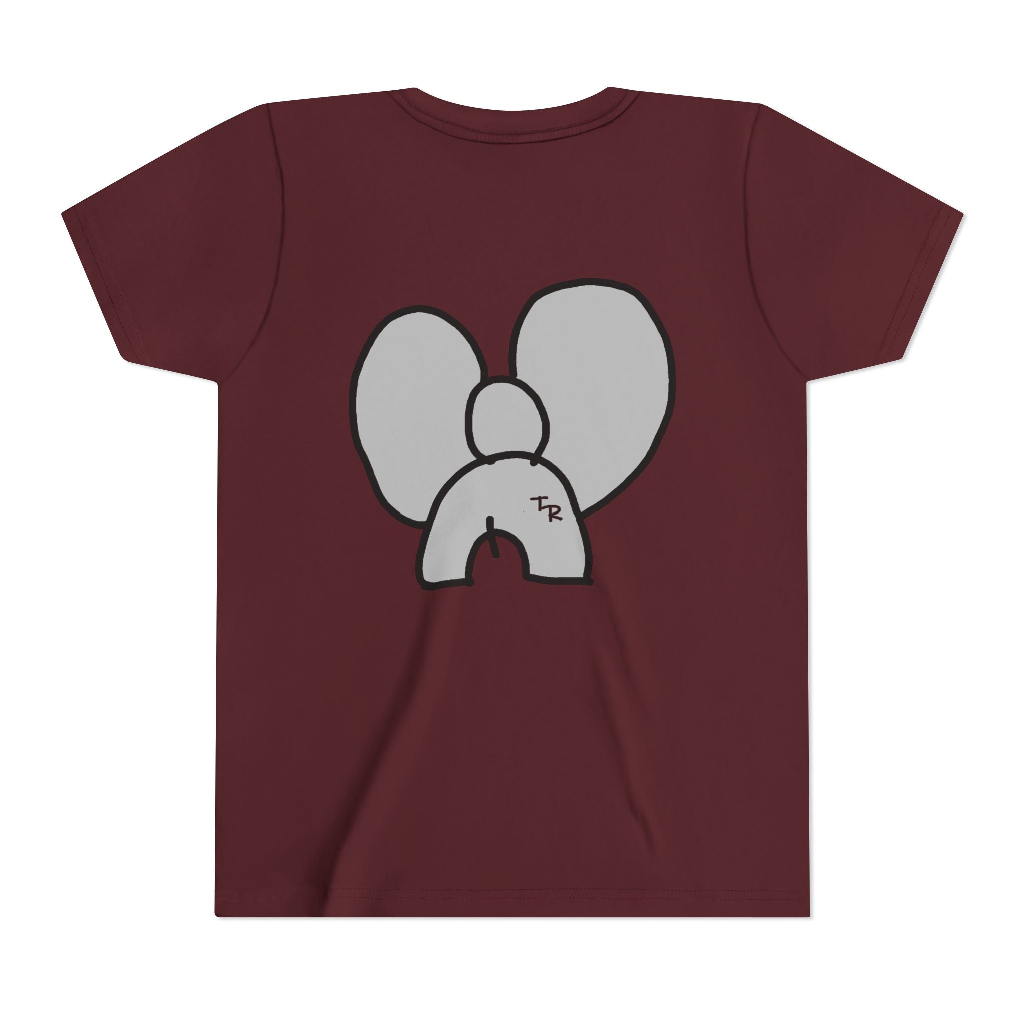 Youth Tee - Animals Front - Elephant