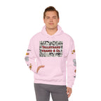 Talleyrand Band Hooded Sweatshirt Text Front/ picture back and picture sleeves