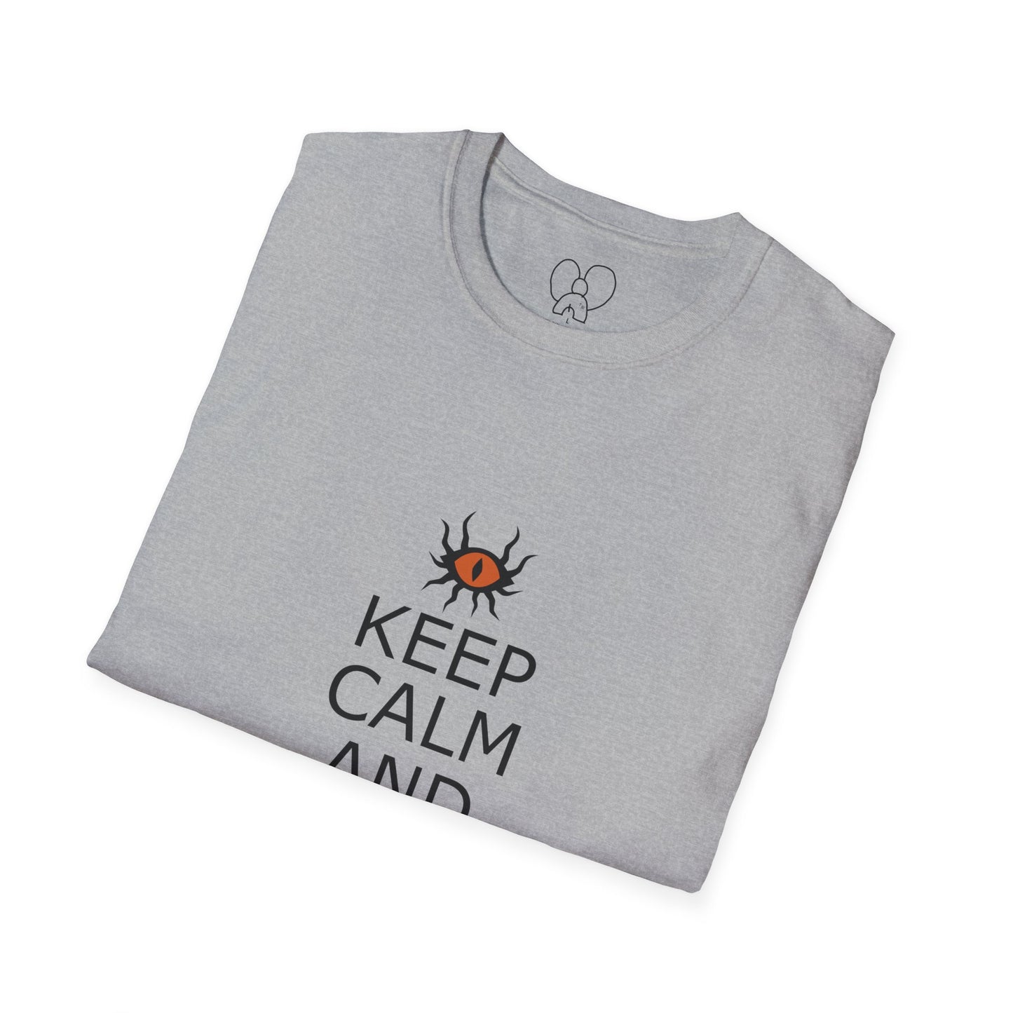 Keep Calm and Warlock On T-Shirt, Halloween Shirt, Gift for Witches, Unisex Tee, Spooky Style, Casual Everyday Wear