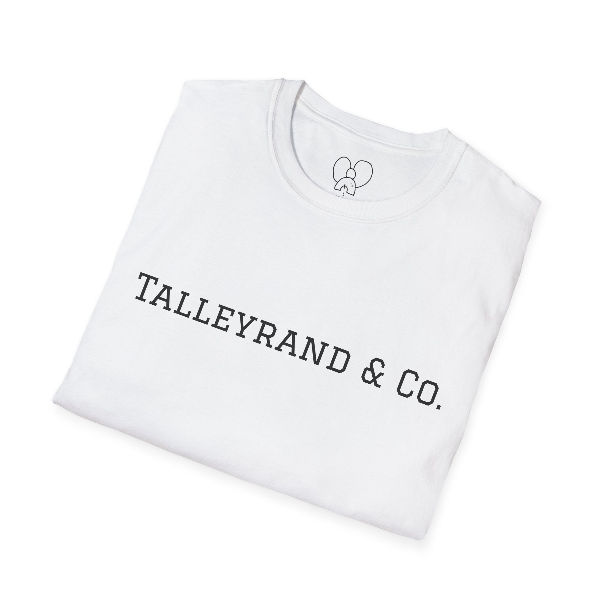 Classic Unisex Softstyle T-Shirt with Talleyrand & Co. Design, Casual Wear, Gift Idea, Everyday Basics, Trendy Fashion, Unisex Tee