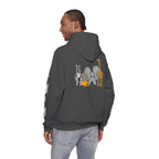 Talleyrand Band Hooded Sweatshirt Text Front/ picture back and picture sleeves