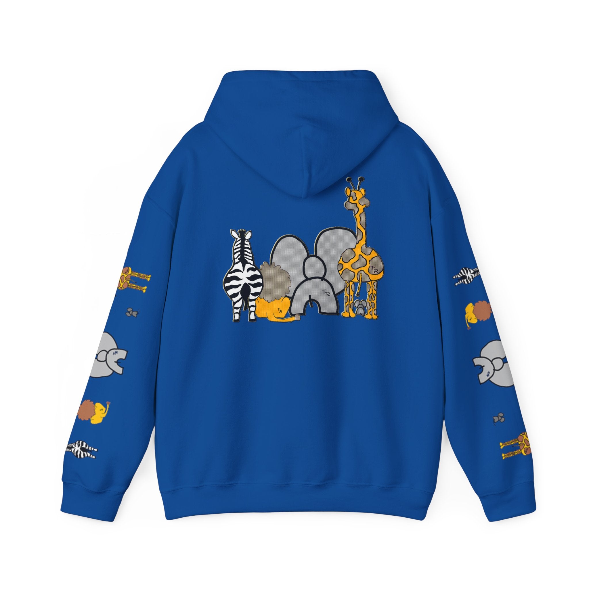 Talleyrand Band Hooded Sweatshirt Text Front/ picture back and picture sleeves