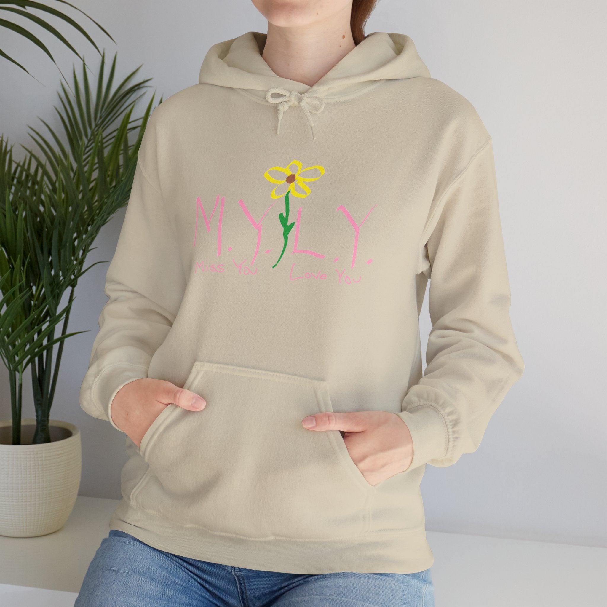 M.Y.L.Y. (Miss You Love You) Comfy Hoodie