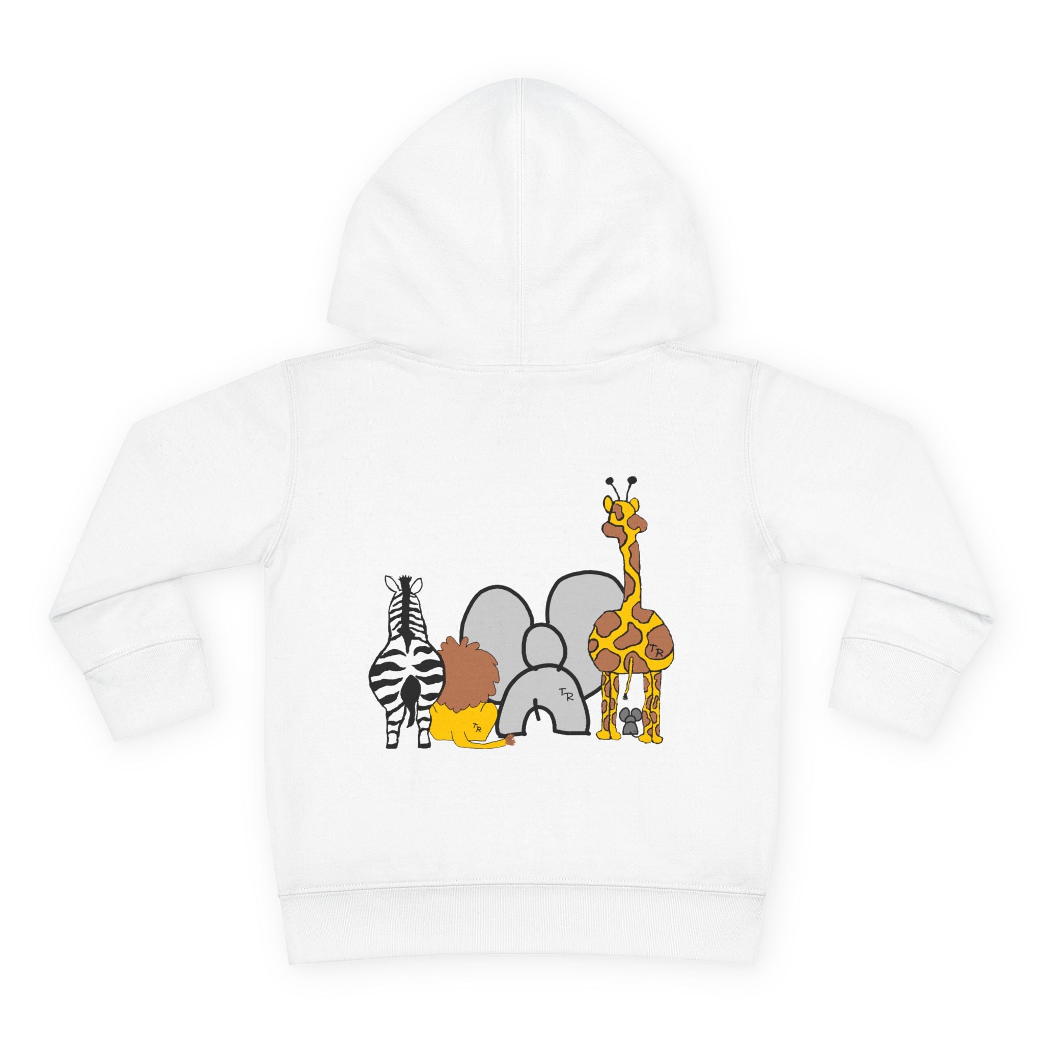 Kids Fleece Hoodie - TalleyRand Band Print Front - Stick Together Fam Back