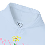 Warm Floral Love Sweatshirt | Cozy Unisex Hoodie for Casual Everyday Wear, Gifts, Mother's Day, Birthdays, Friendship