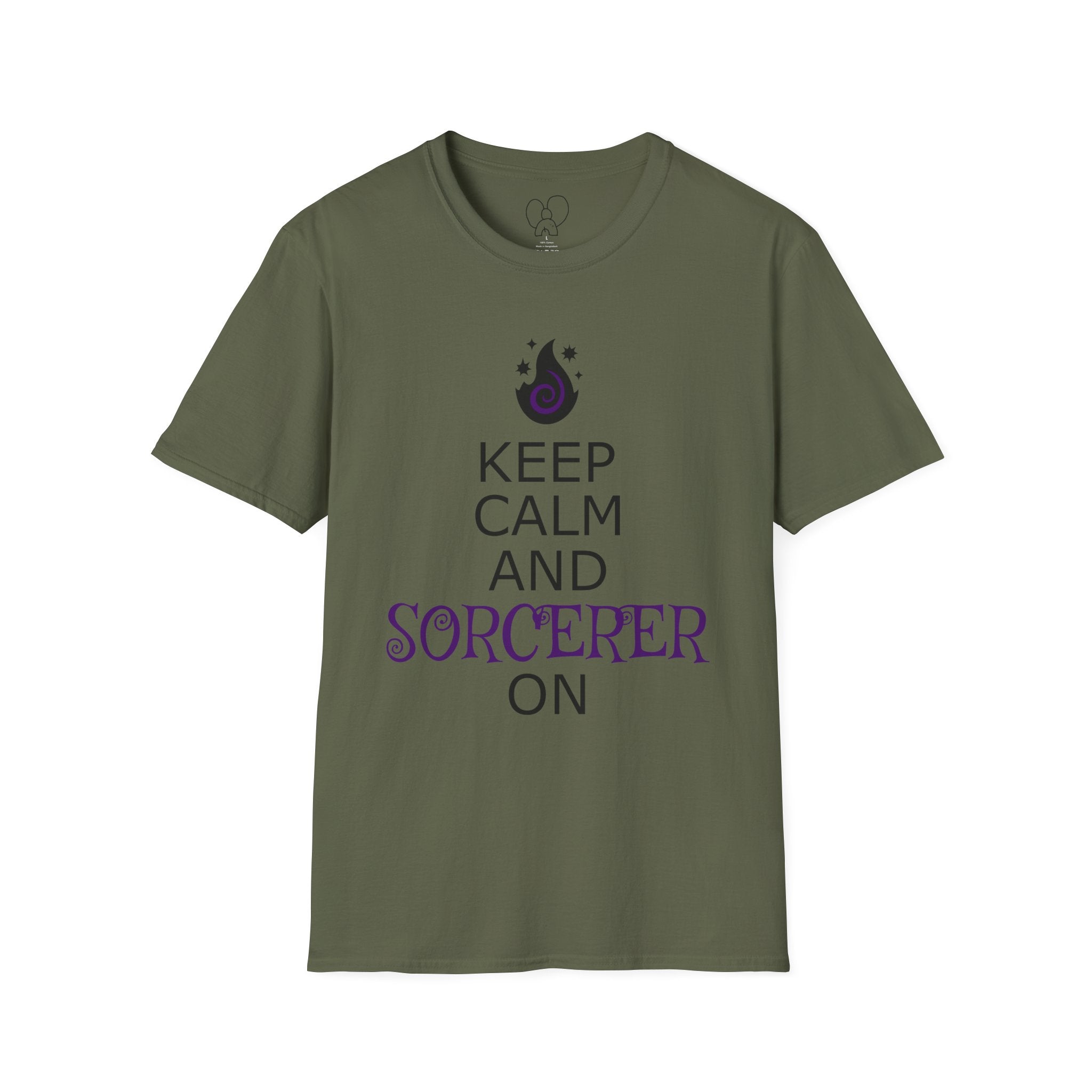 Keep Calm Sorcerer Unisex Softstyle Tee