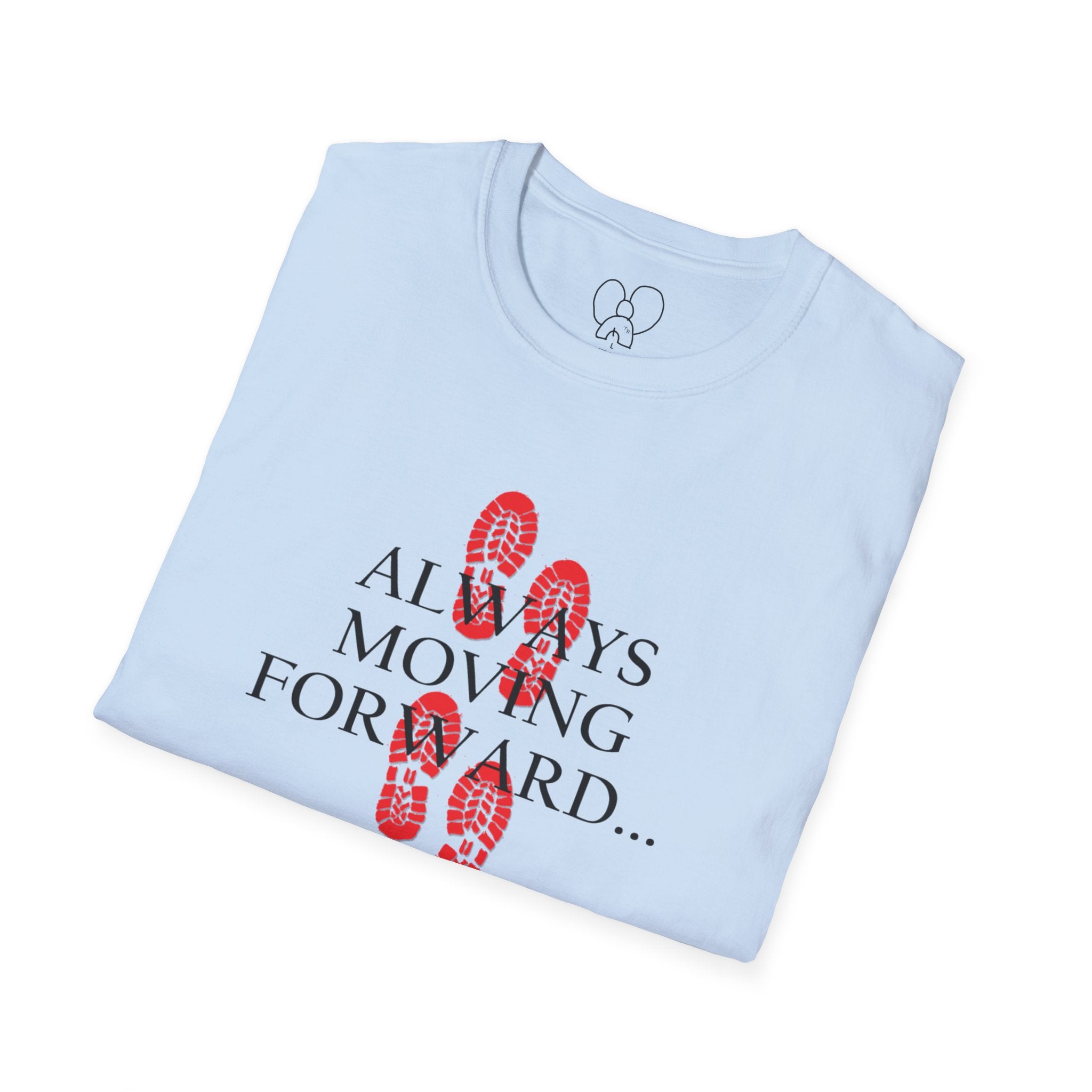 Inspirational T-Shirt for Journey Enthusiasts, Always Moving Forward, Embrace the Journey, Motivational Tee, Gift for Adventurers