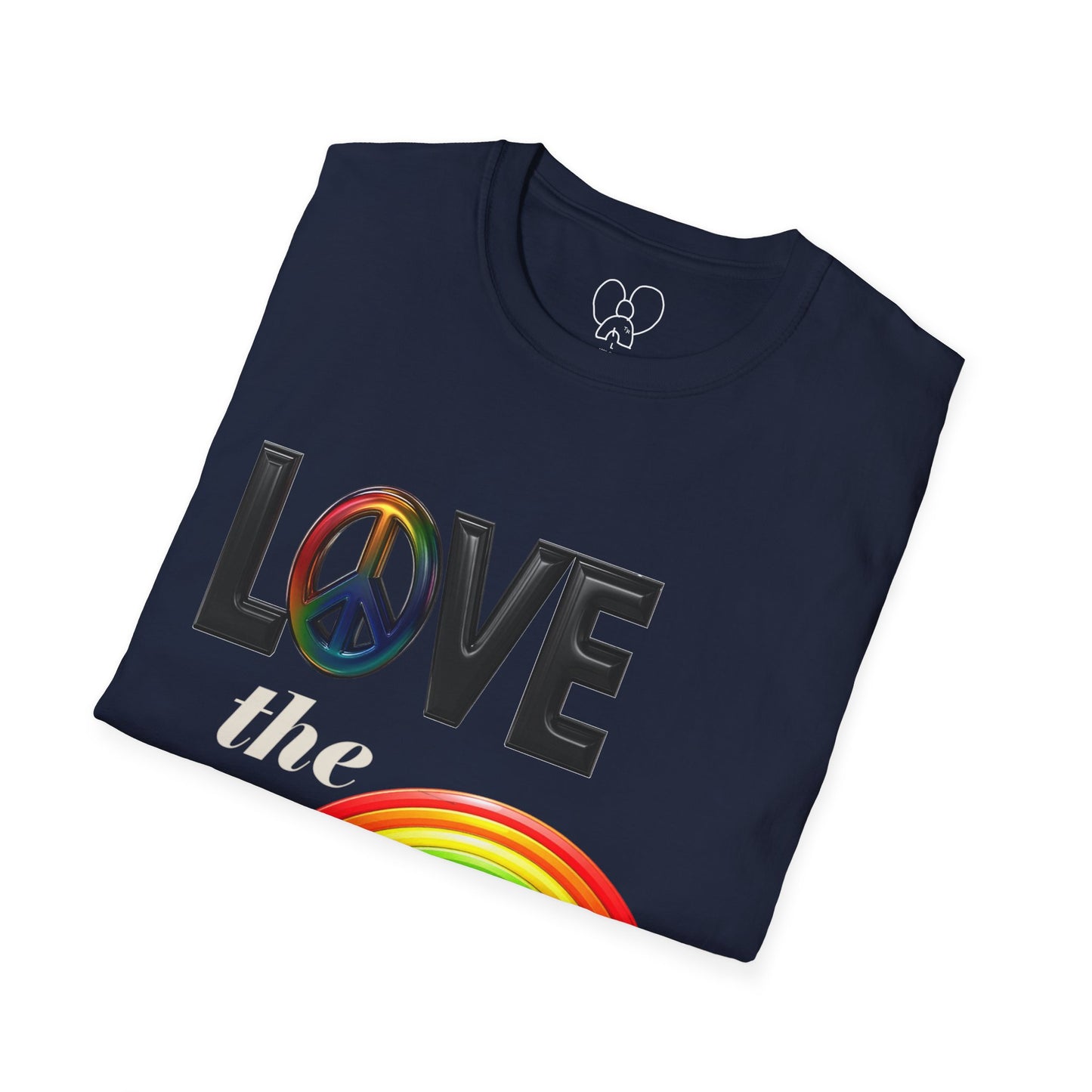 Rainbow Love Unisex T-Shirt