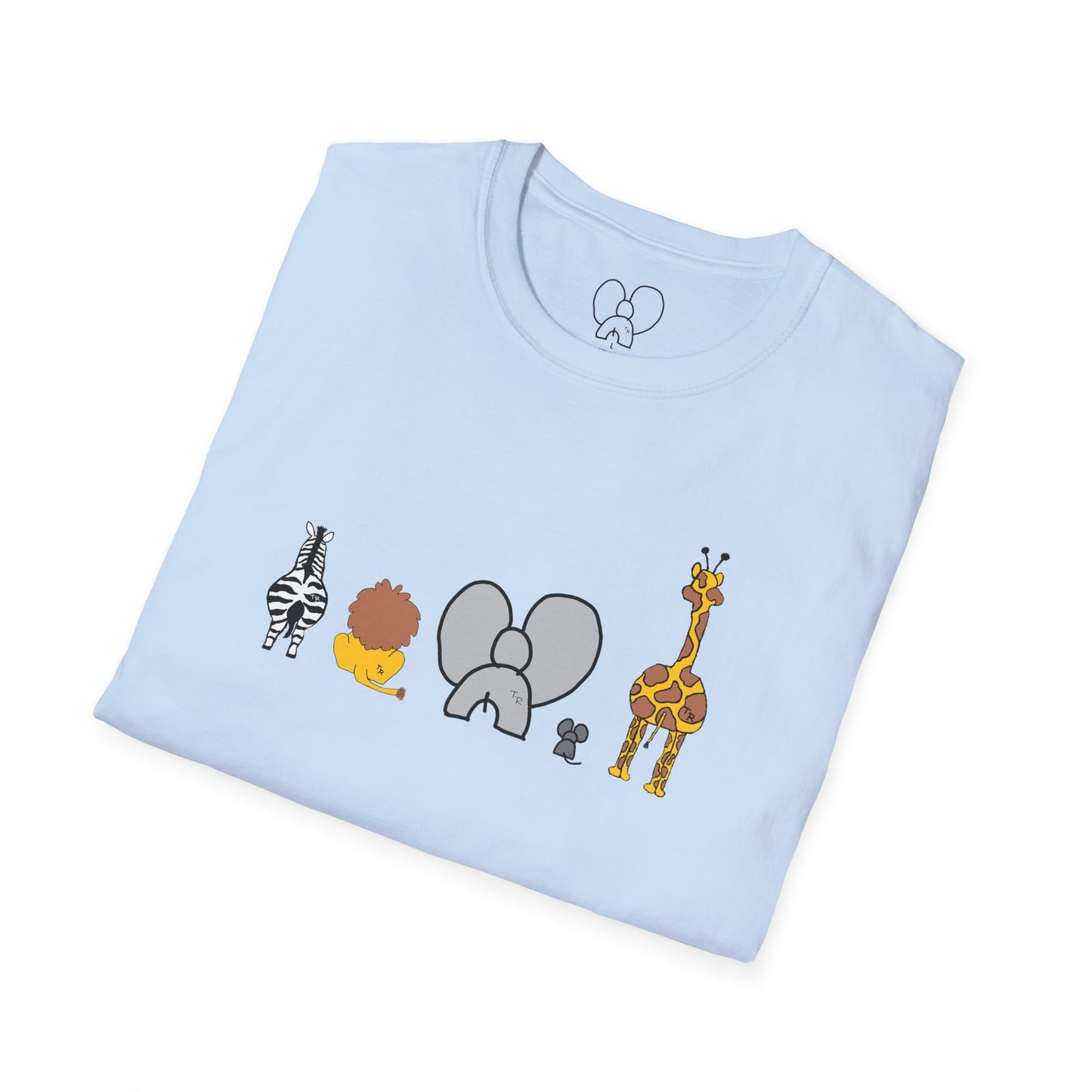 Animal Band Graphic T-Shirt, Cute Zoo Animal Tee, Unisex T-Shirt, Birthday Gift, Fun, Family, Party Outfit, Adventure Shirt