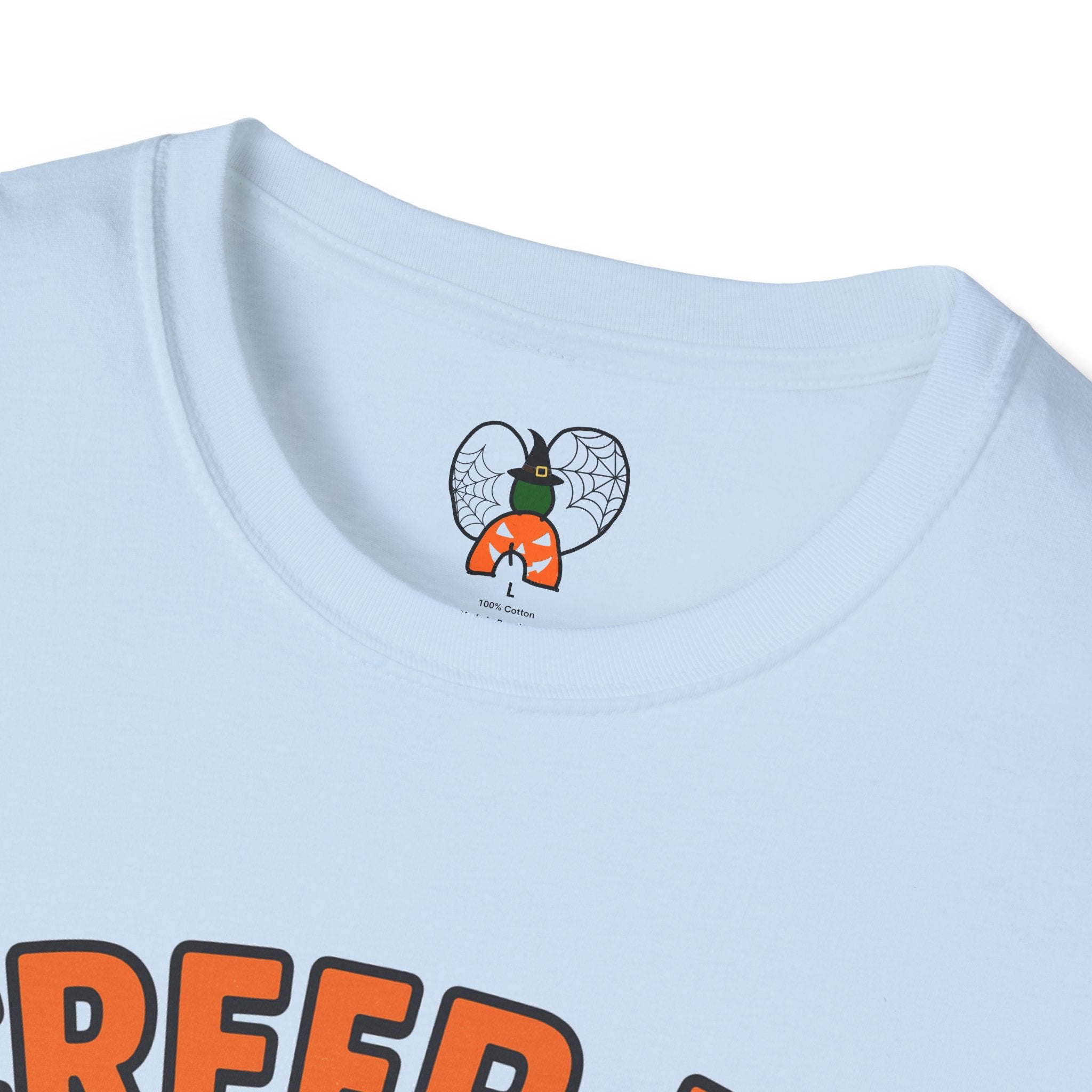 Creep It Real Ghost T-Shirt, Funny Ghost Tee, Unisex Halloween Shirt, Casual Everyday Wear, Gift for Halloween Lovers