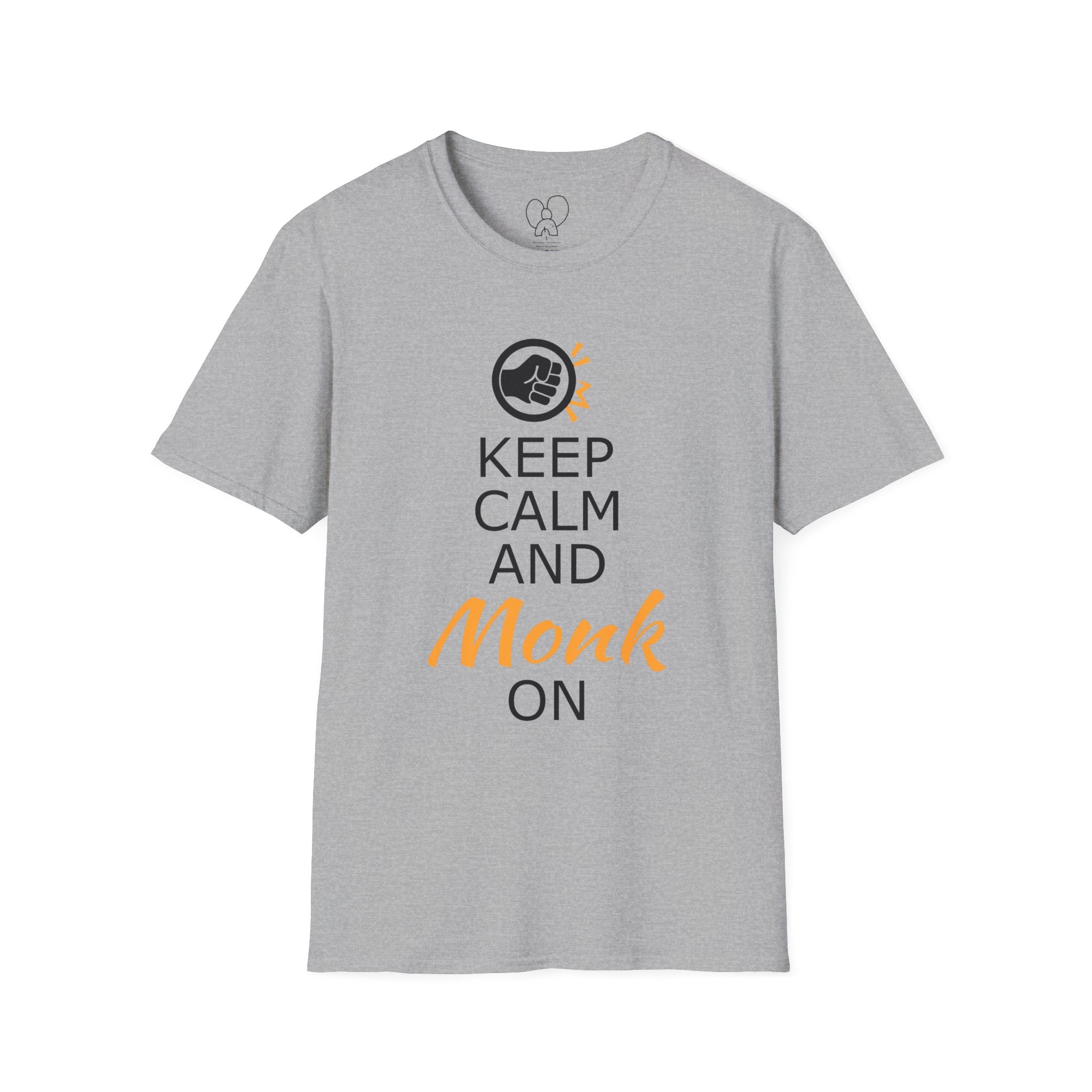 Unisex T-Shirt Keep Calm and Monk On