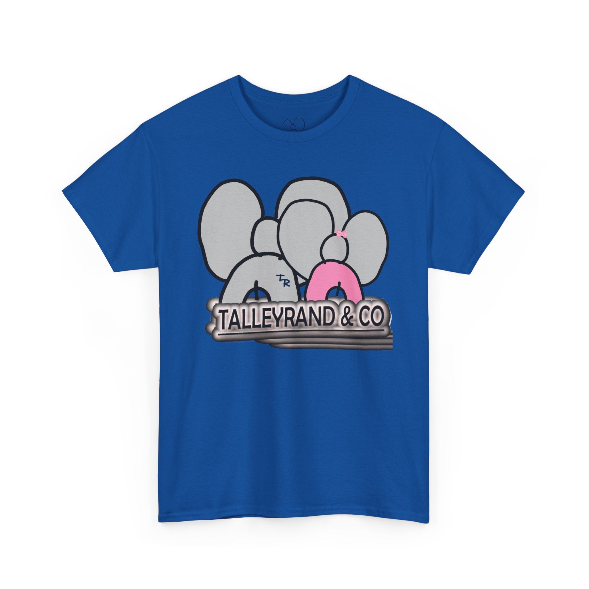 Elephant Crew Graphic Tee — TalleyRand & Co. Cute Pink Accent