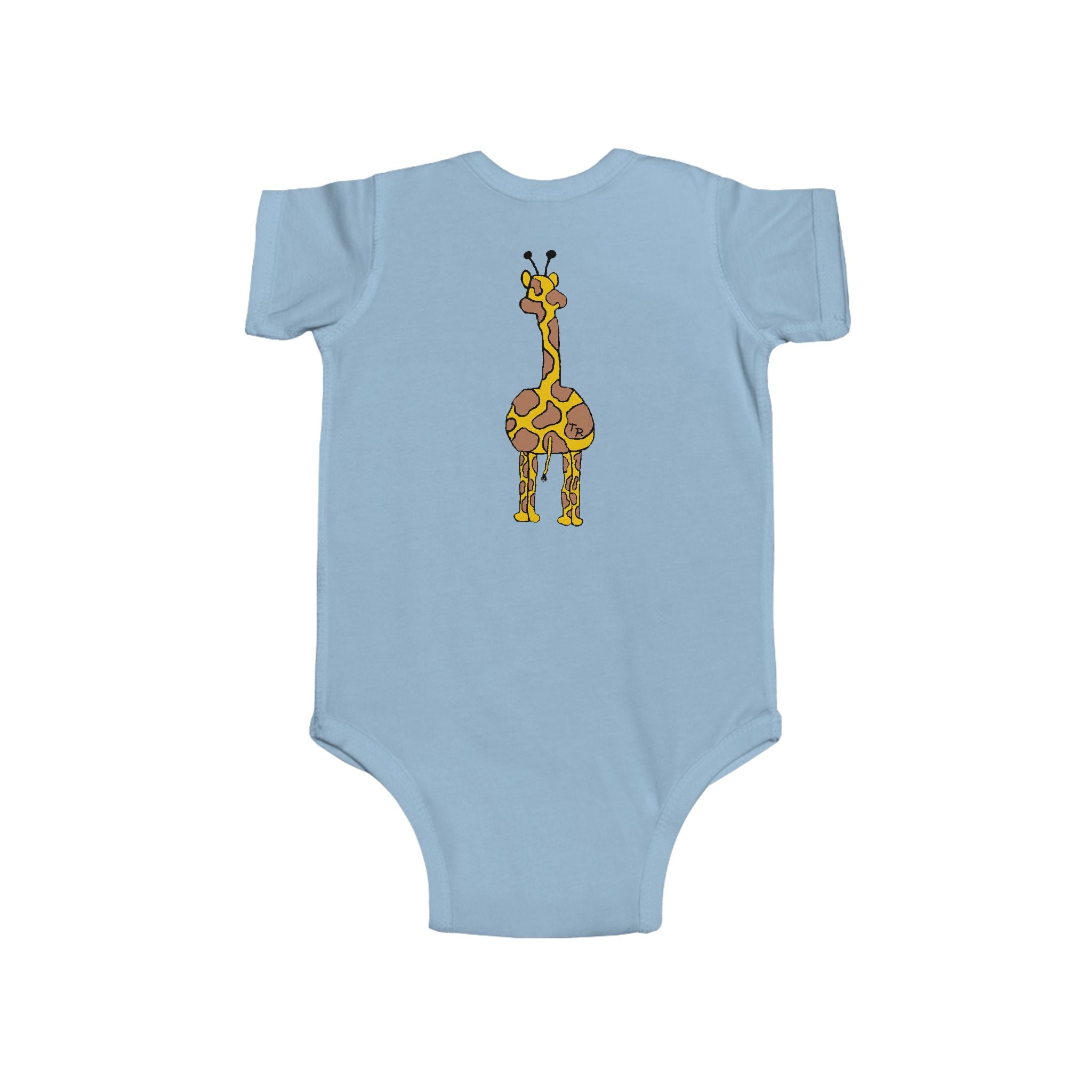 Giraffe Print Infant Bodysuit | Cute Baby Outfit for Safari Lovers
