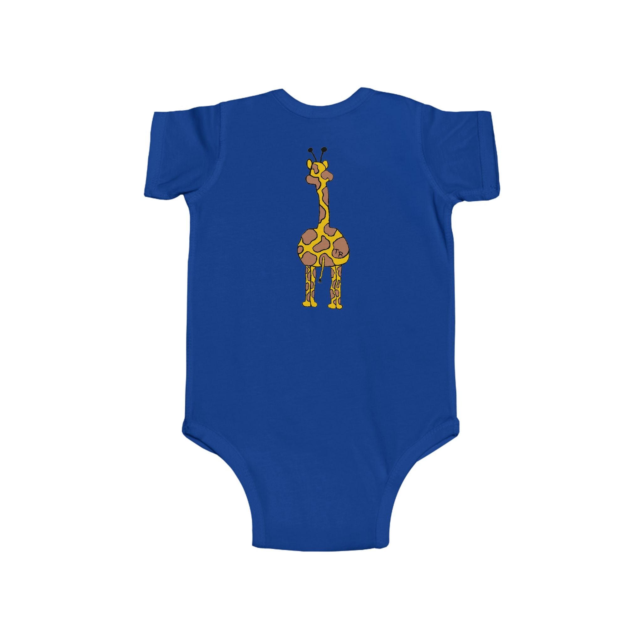 Giraffe Print Infant Bodysuit | Cute Baby Outfit for Safari Lovers