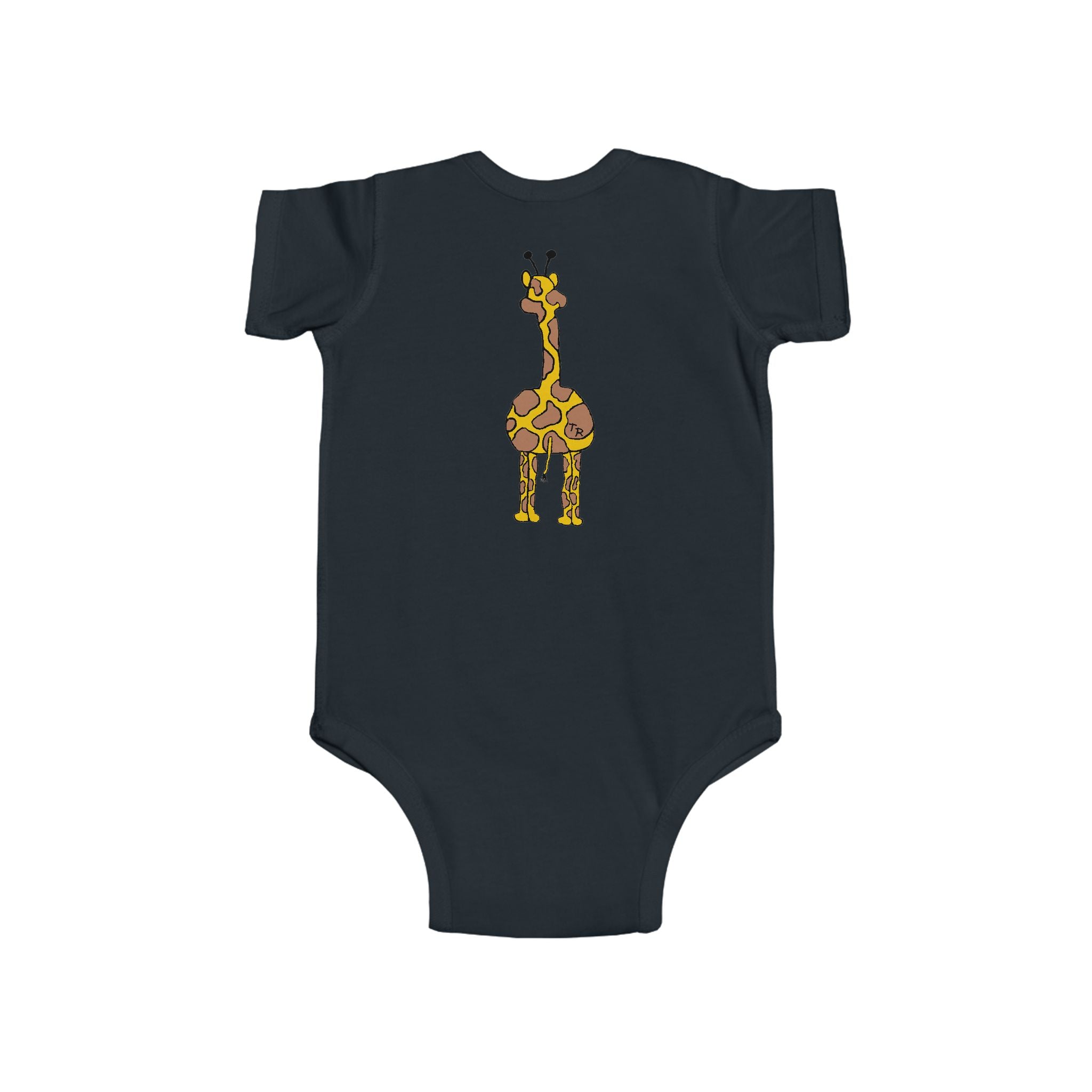 Giraffe Print Infant Bodysuit | Cute Baby Outfit for Safari Lovers