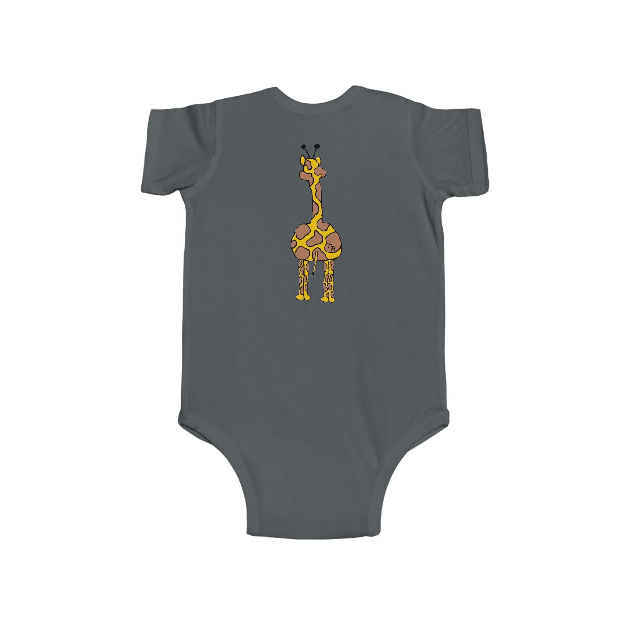 Giraffe Print Infant Bodysuit | Cute Baby Outfit for Safari Lovers