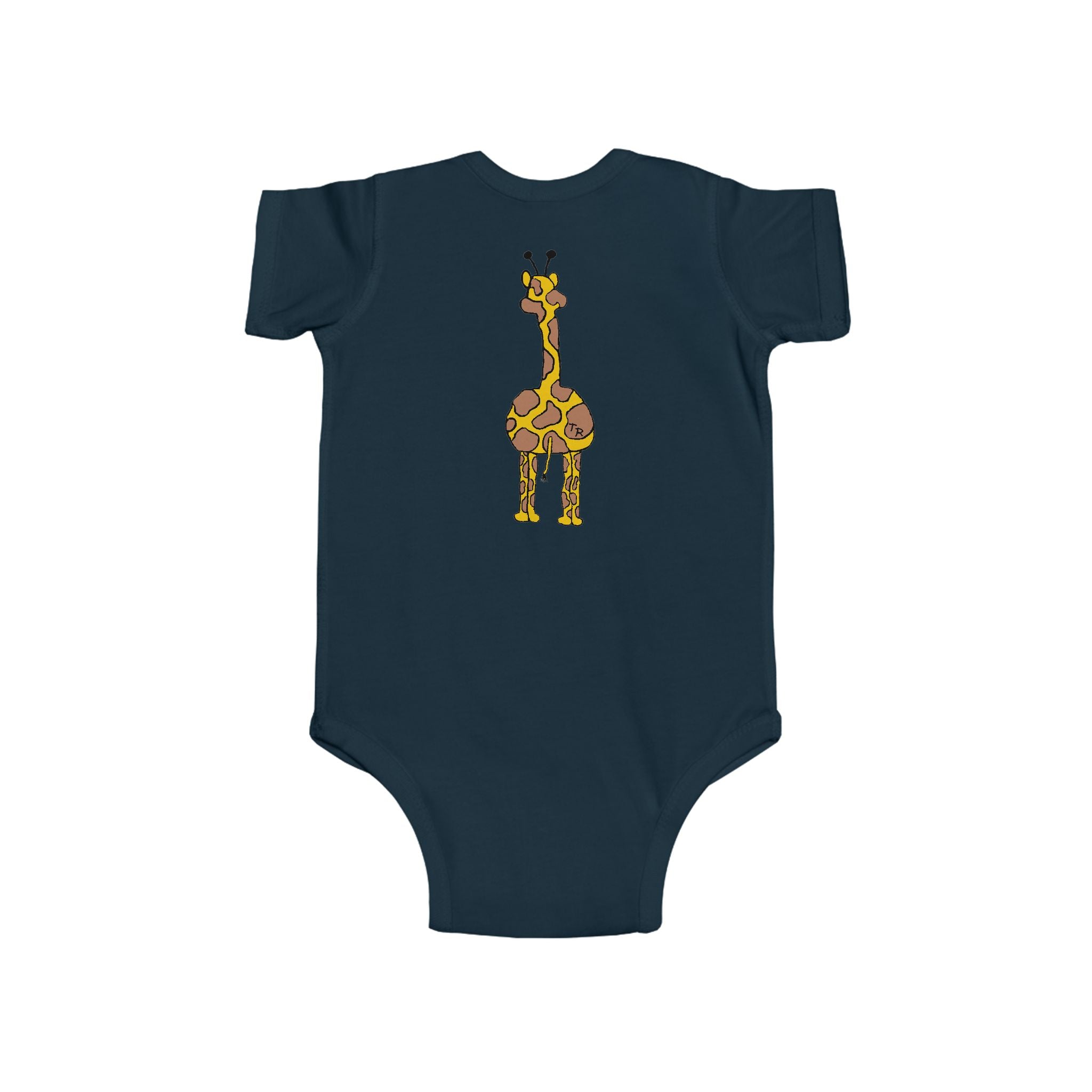 Giraffe Print Infant Bodysuit | Cute Baby Outfit for Safari Lovers