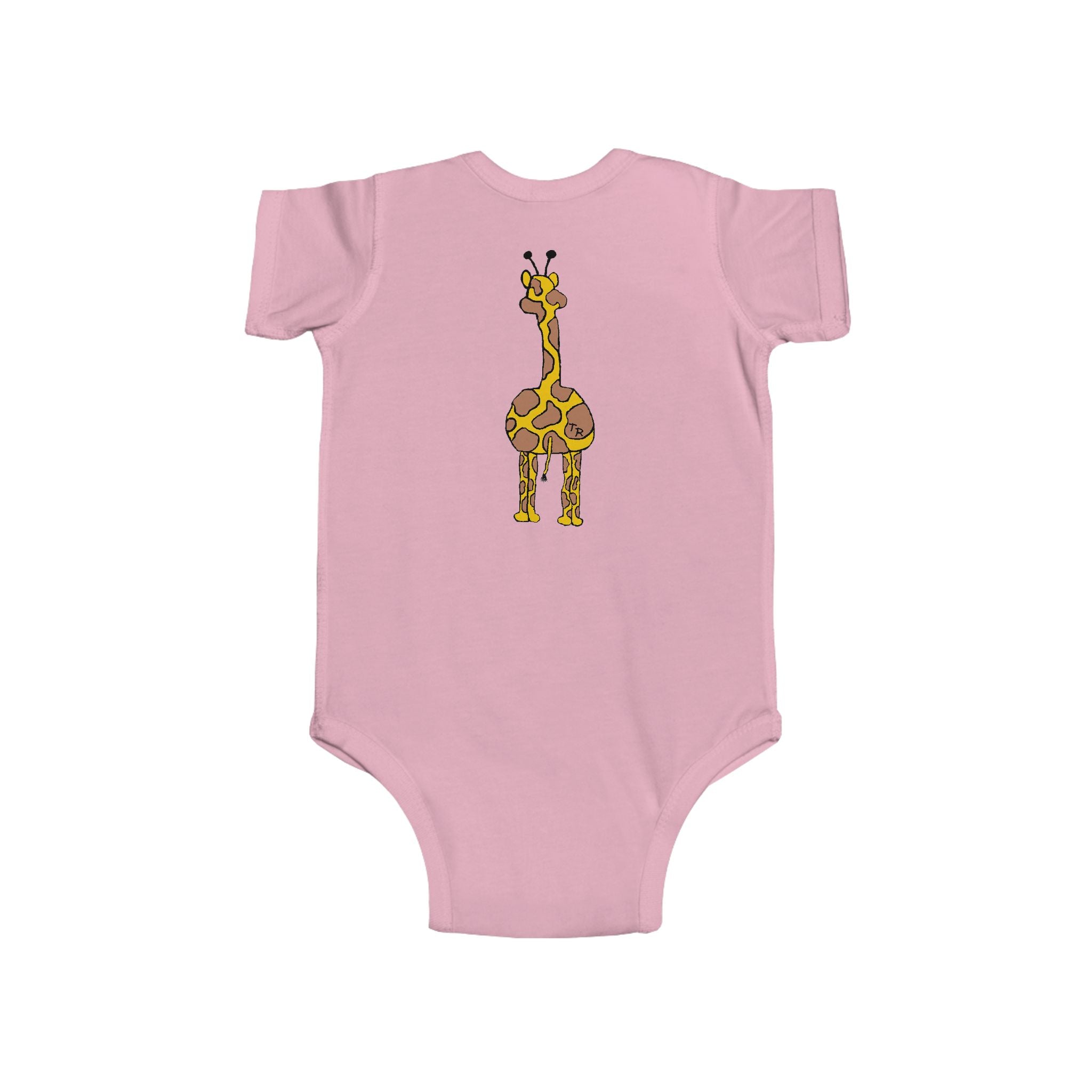 Giraffe Print Infant Bodysuit | Cute Baby Outfit for Safari Lovers