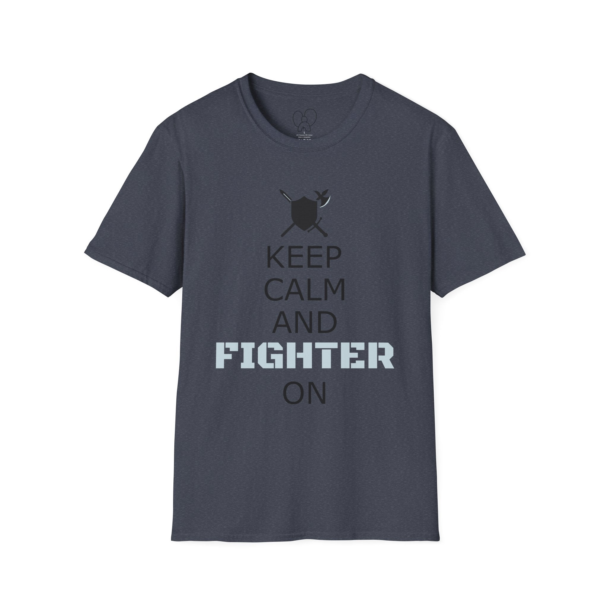 Keep Calm Fighter Unisex T-Shirt