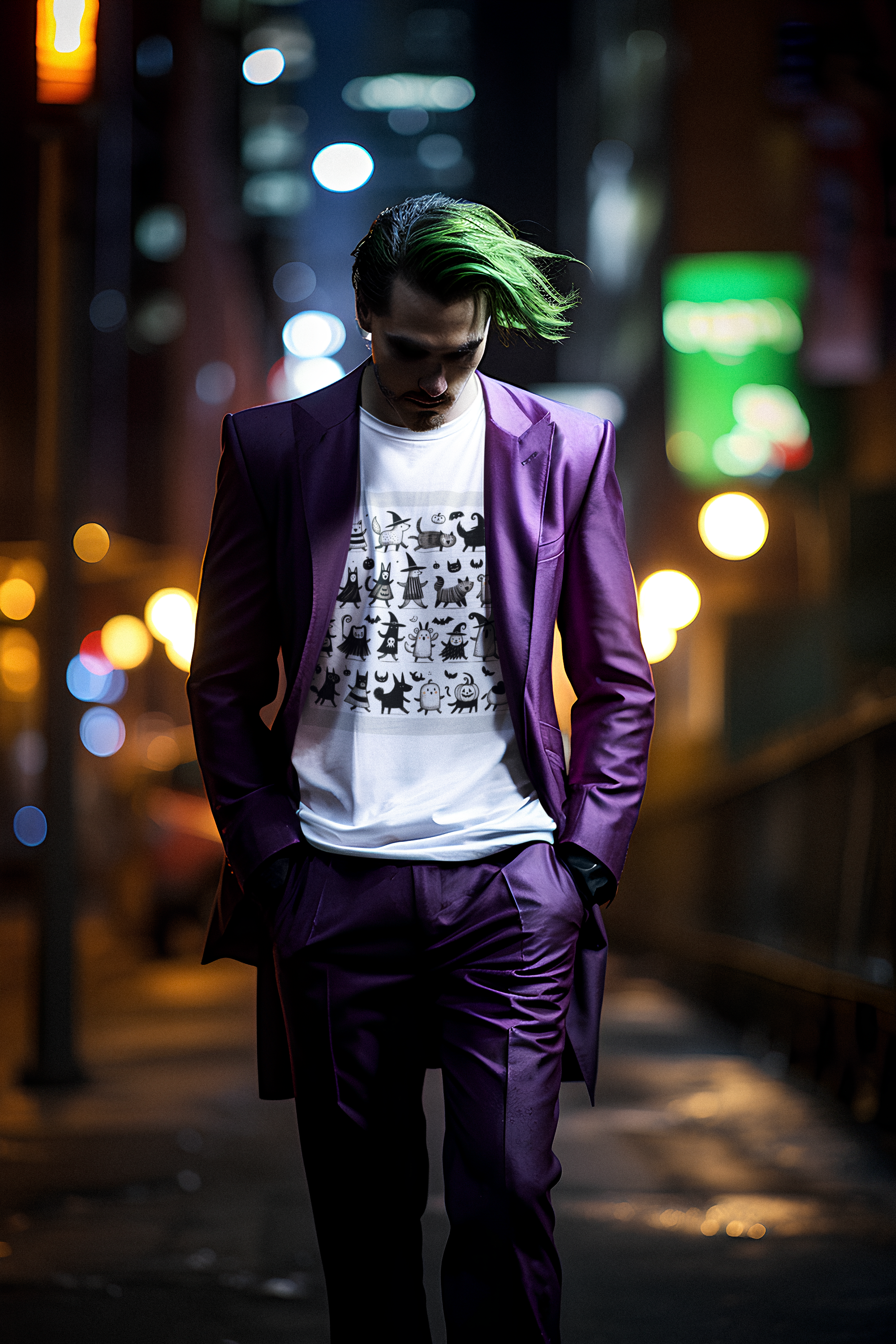 Cute Cartoon Characters Unisex T-Shirt, Graphic Tee, Fun Gift for Kids, Comfortable Apparel, Halloween, Birthday Shirt