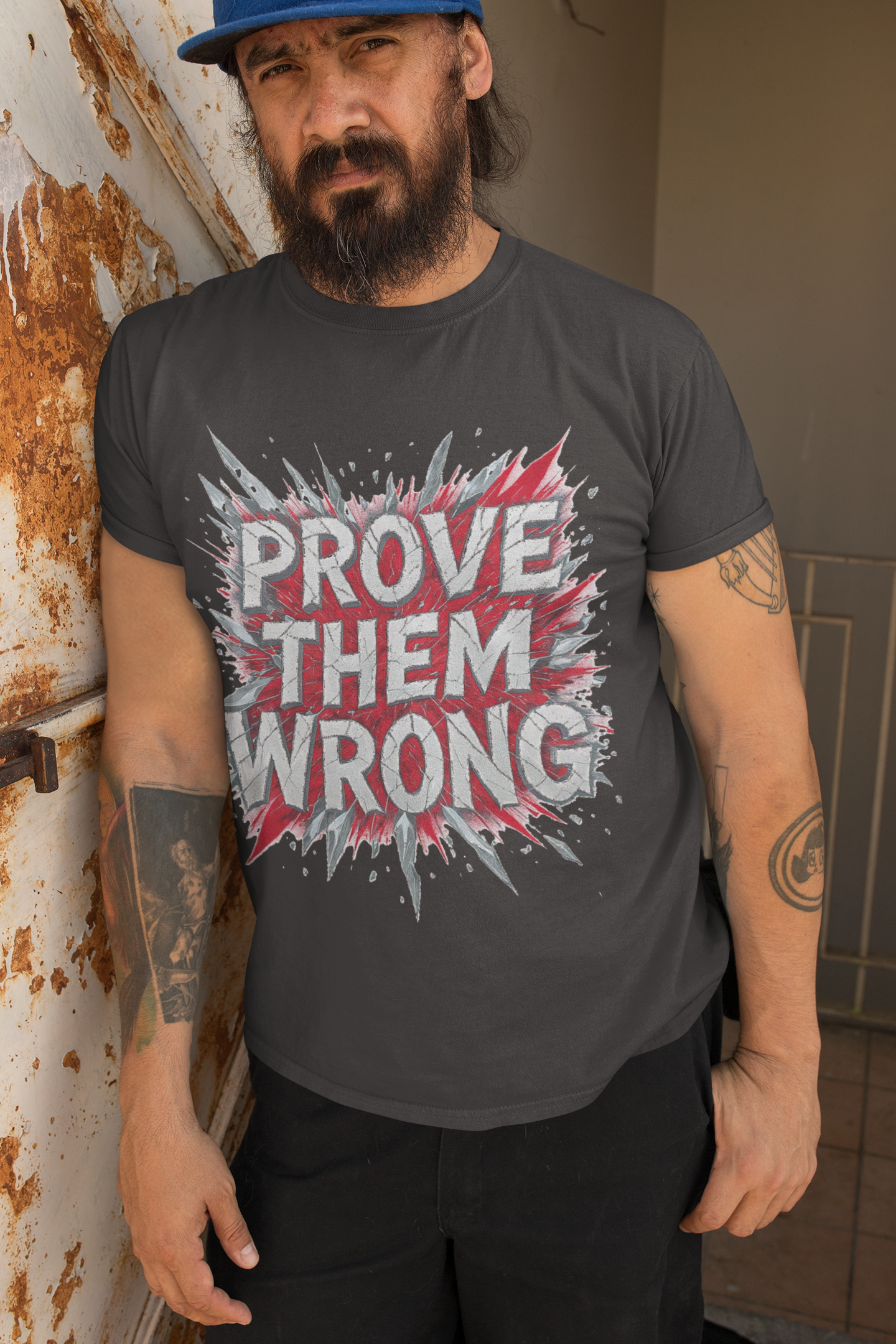 Prove Them Wrong Unisex T-Shirt - Motivational Tee for Confidence, Fitness, Gift for Him/Her, Everyday Wear, Inspiring Apparel