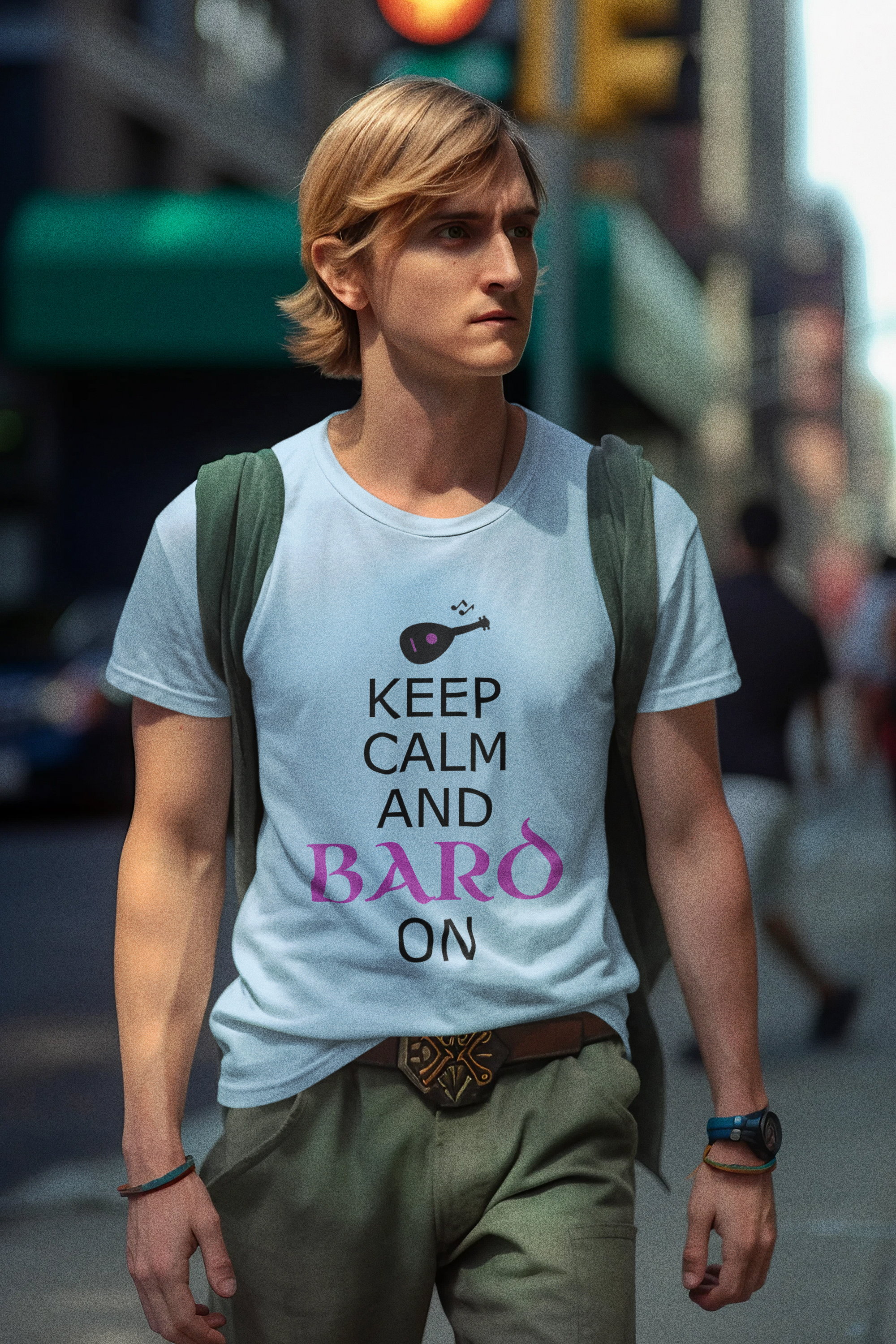 Unisex Softstyle T-Shirt - Keep Calm and Bard On