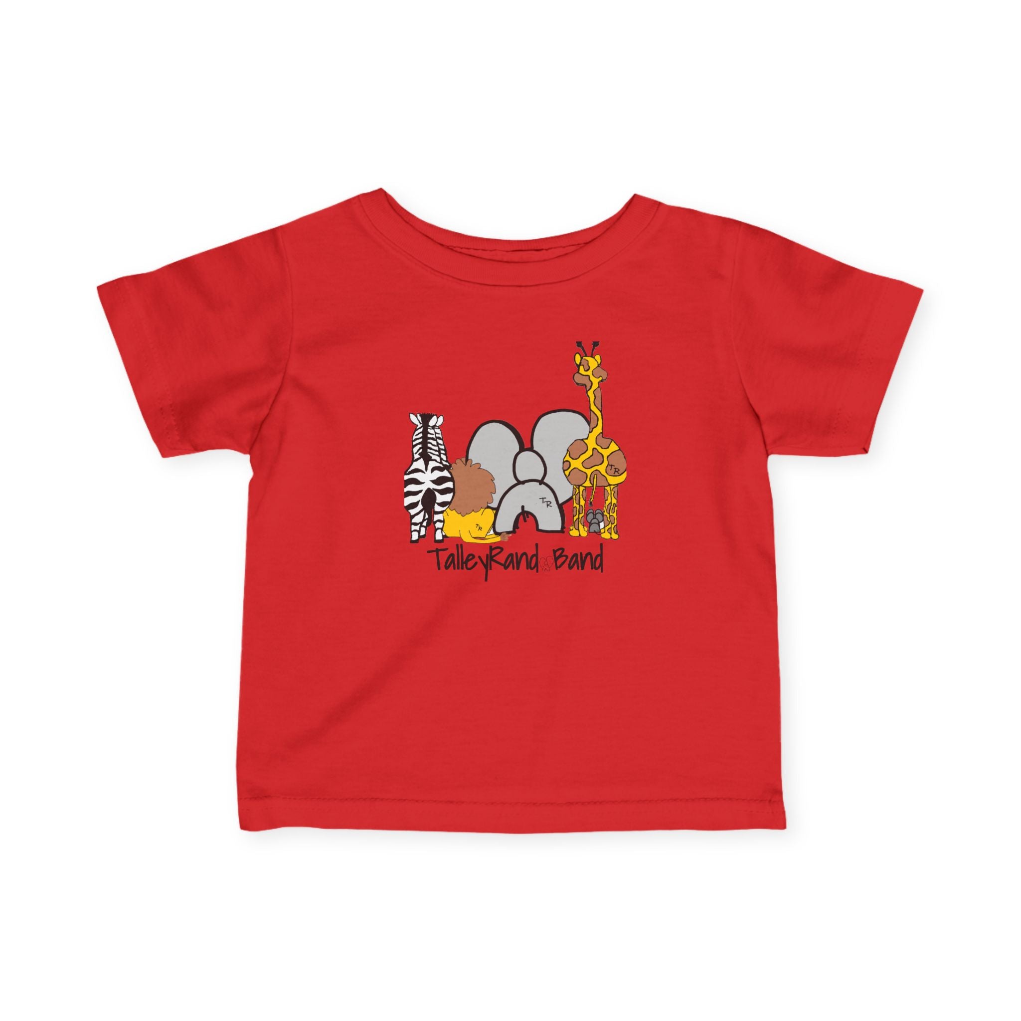 Baby/Infant Tee - Talleyrand Band Front - Elephant Back