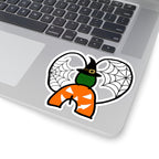Halloween Pumpkin Witch Kiss-Cut Stickers | Spooky Decor, Fall Crafting, Laptop Stickers, Party Favors, Trick or Treat