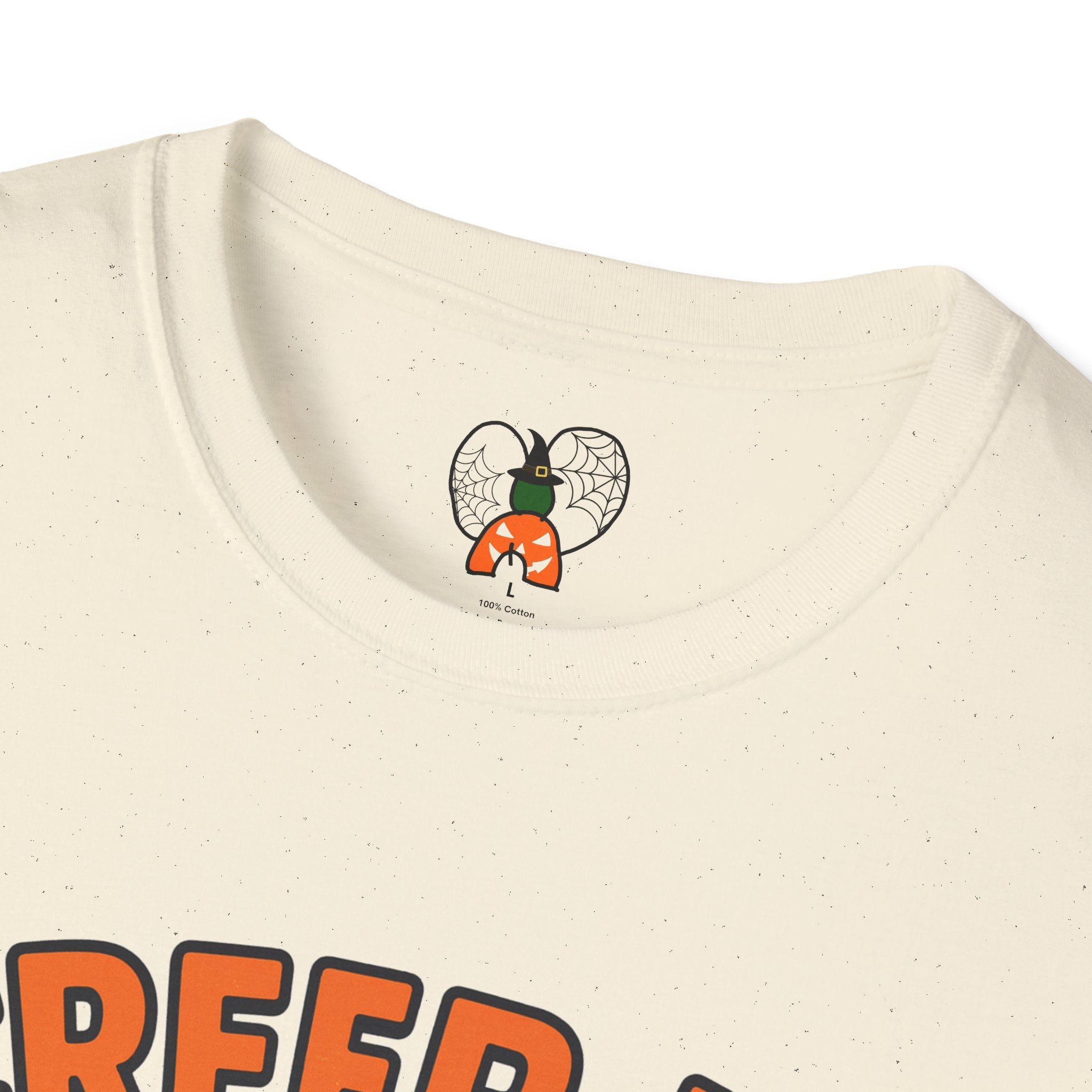 Creep It Real Ghost T-Shirt, Funny Ghost Tee, Unisex Halloween Shirt, Casual Everyday Wear, Gift for Halloween Lovers