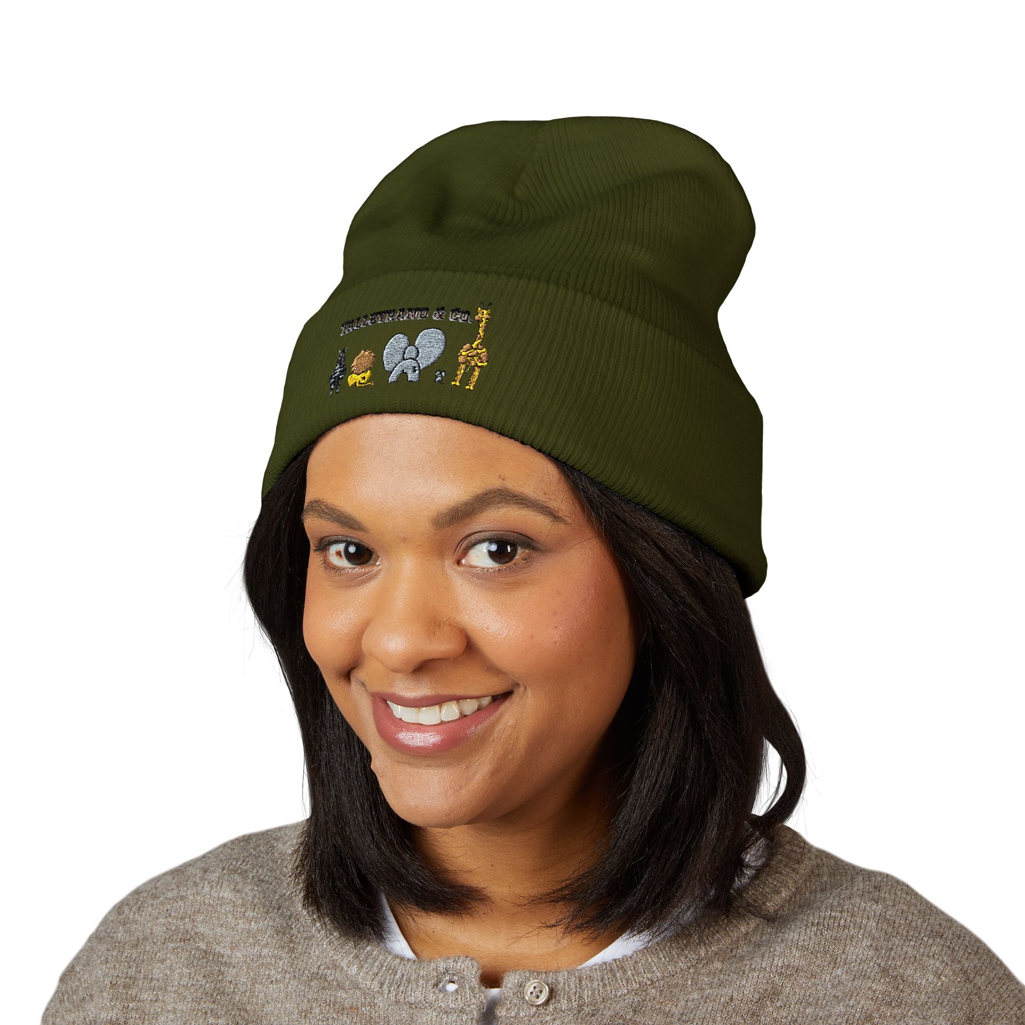 Embroidered Beanie - Talleyrand Animals